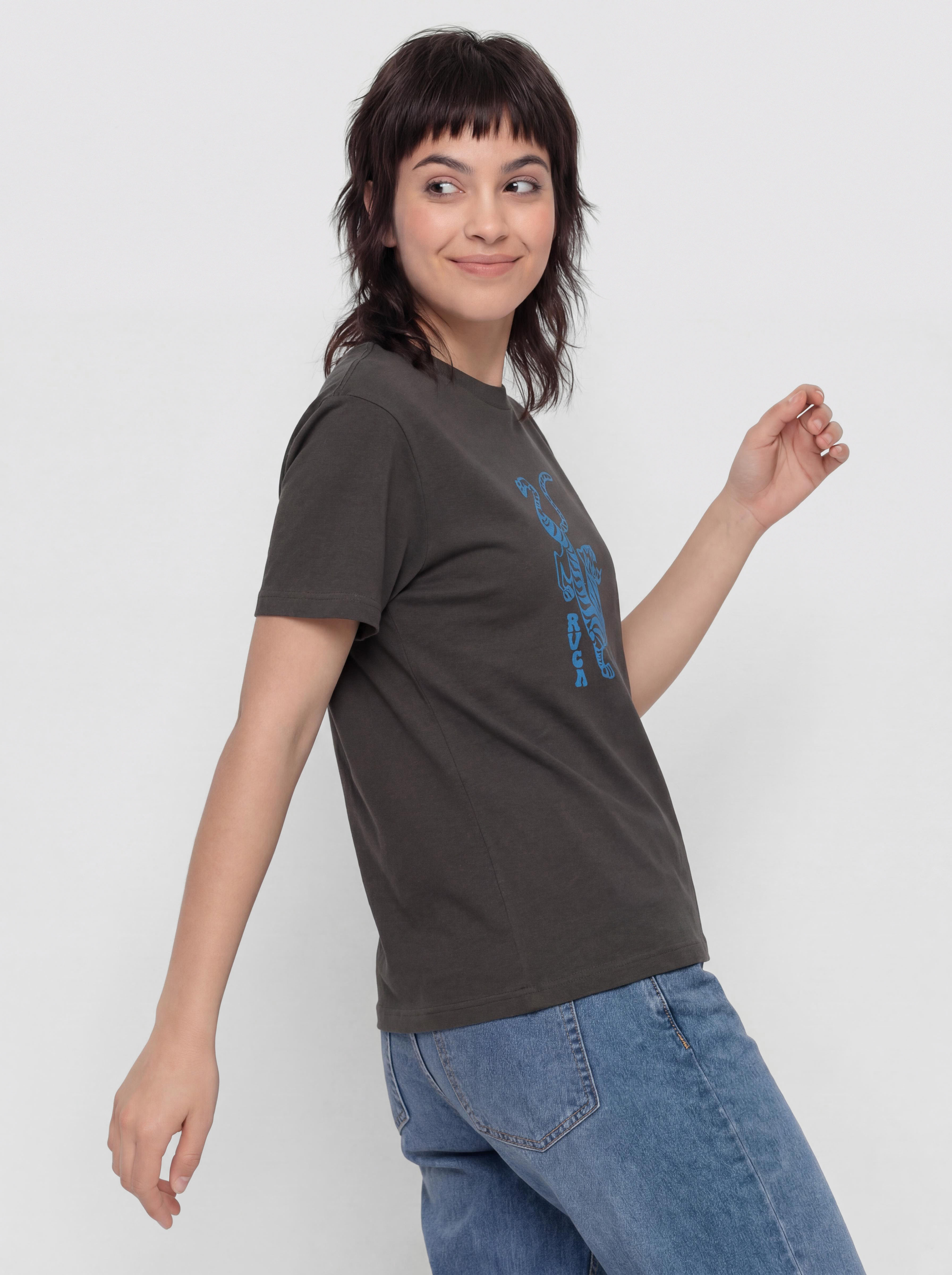 Triu010dko RVCA Balance Tiger (pirate black)