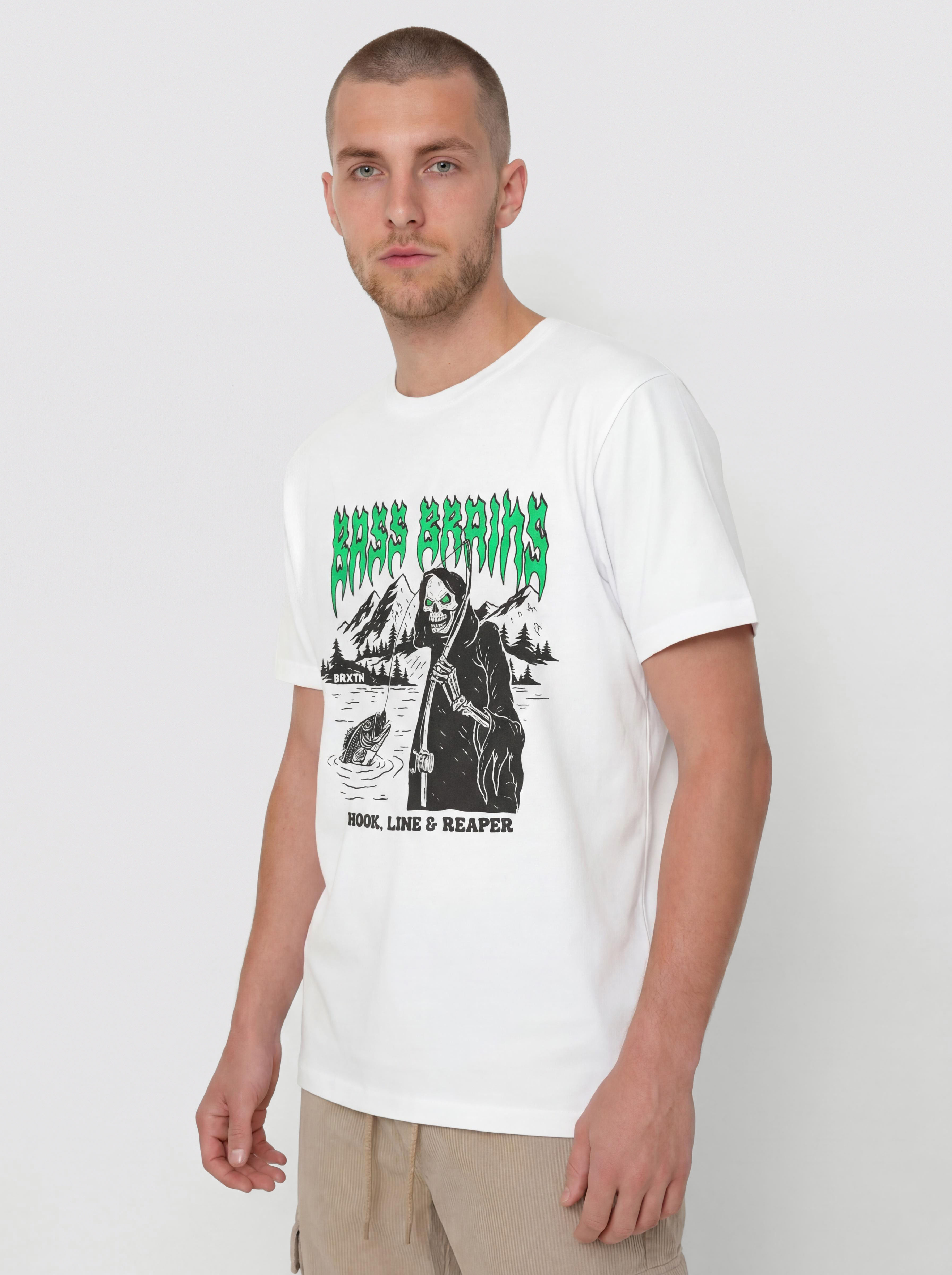 Tričko Brixton Bass Brains Reaper