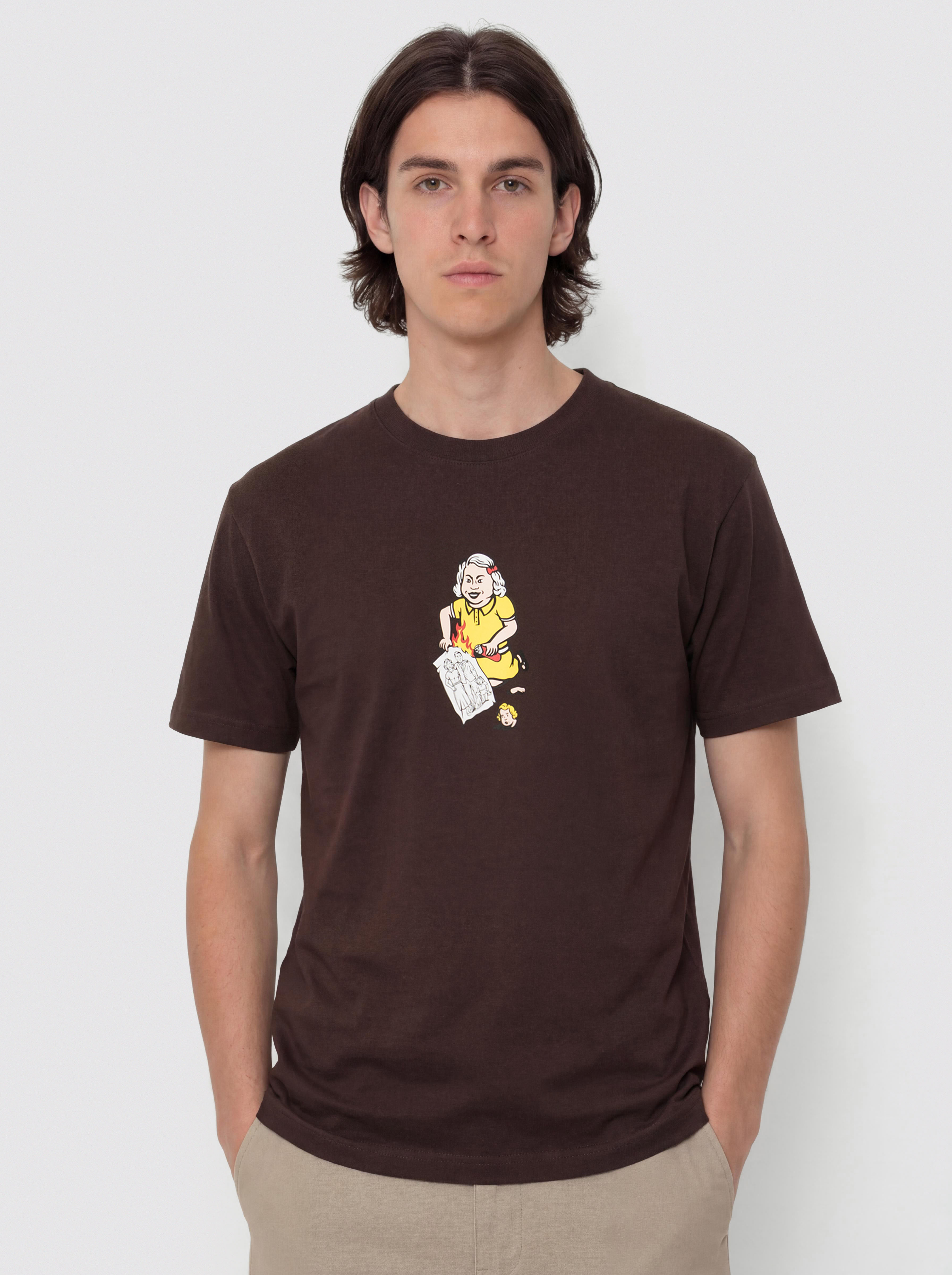 Tričko Polar Skate Family Affair (chocolate)