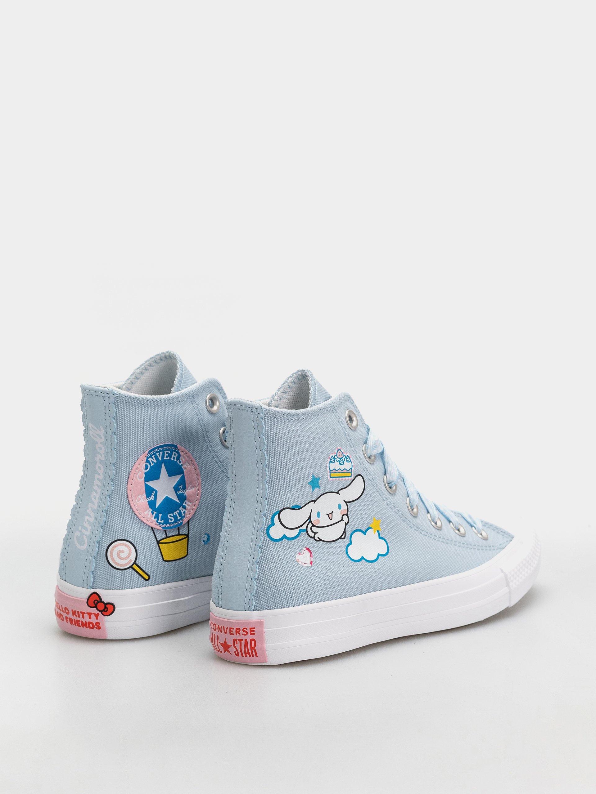 Tenisky Converse Chuck Taylor All Star Hi (baby blue/white/pink)