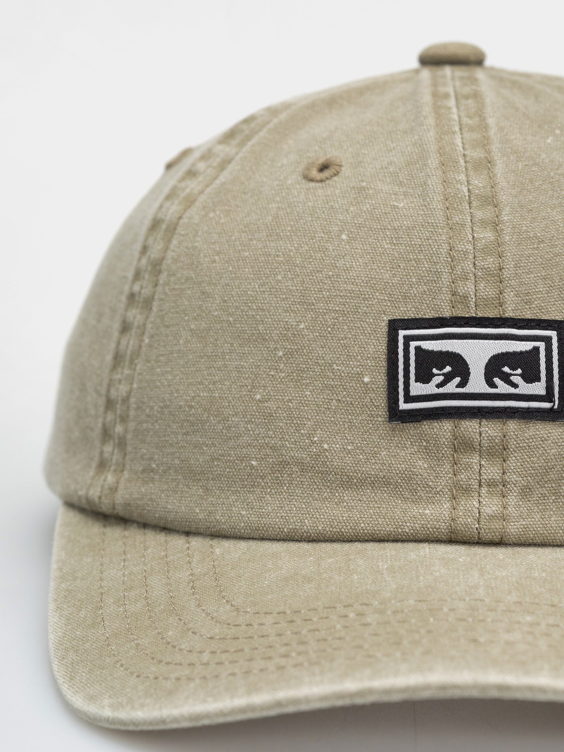Kšiltovka  OBEY Icon Eyes Pigment 6 Panel (pigment khaki)