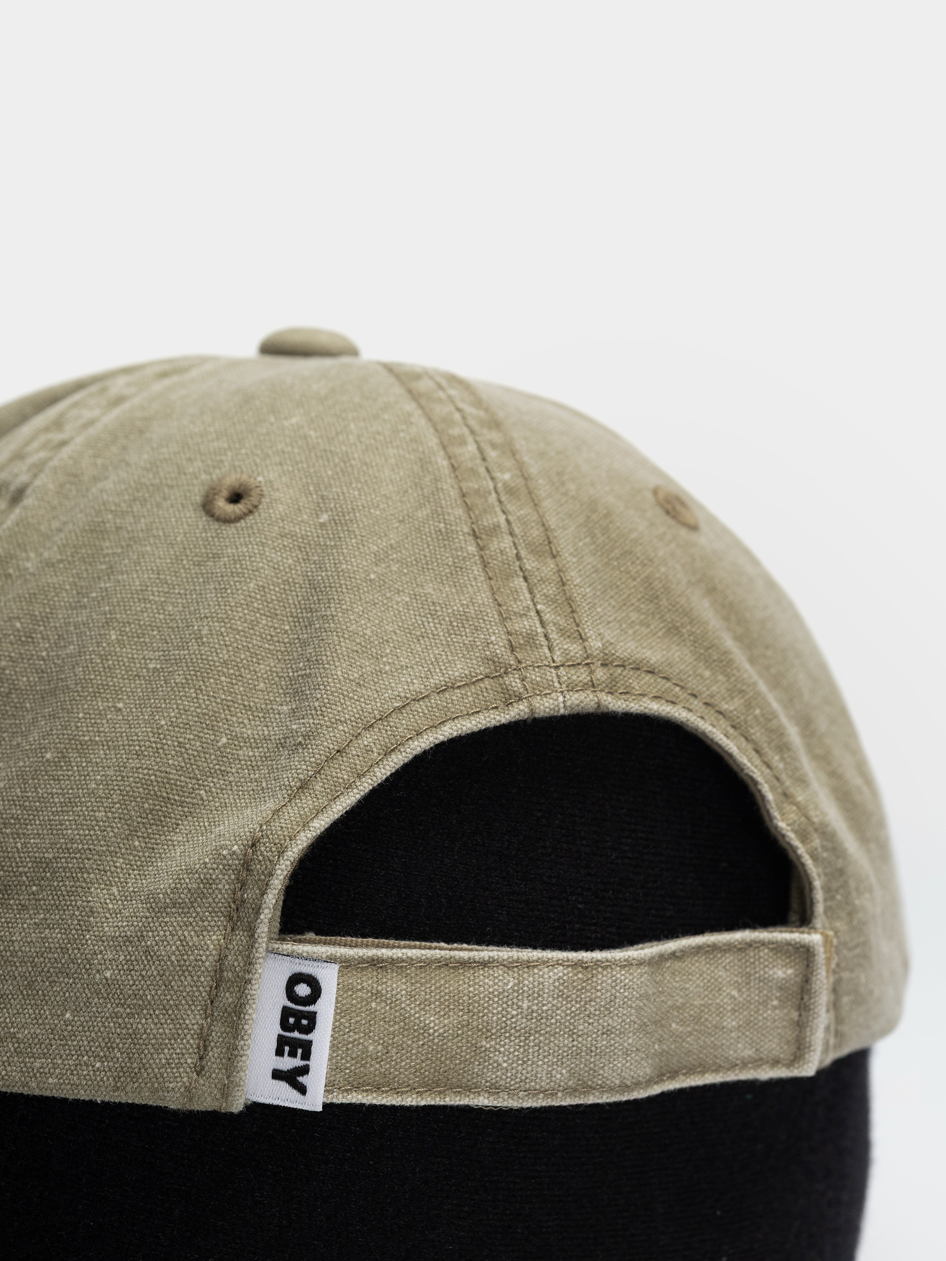 Kšiltovka  OBEY Icon Eyes Pigment 6 Panel (pigment khaki)