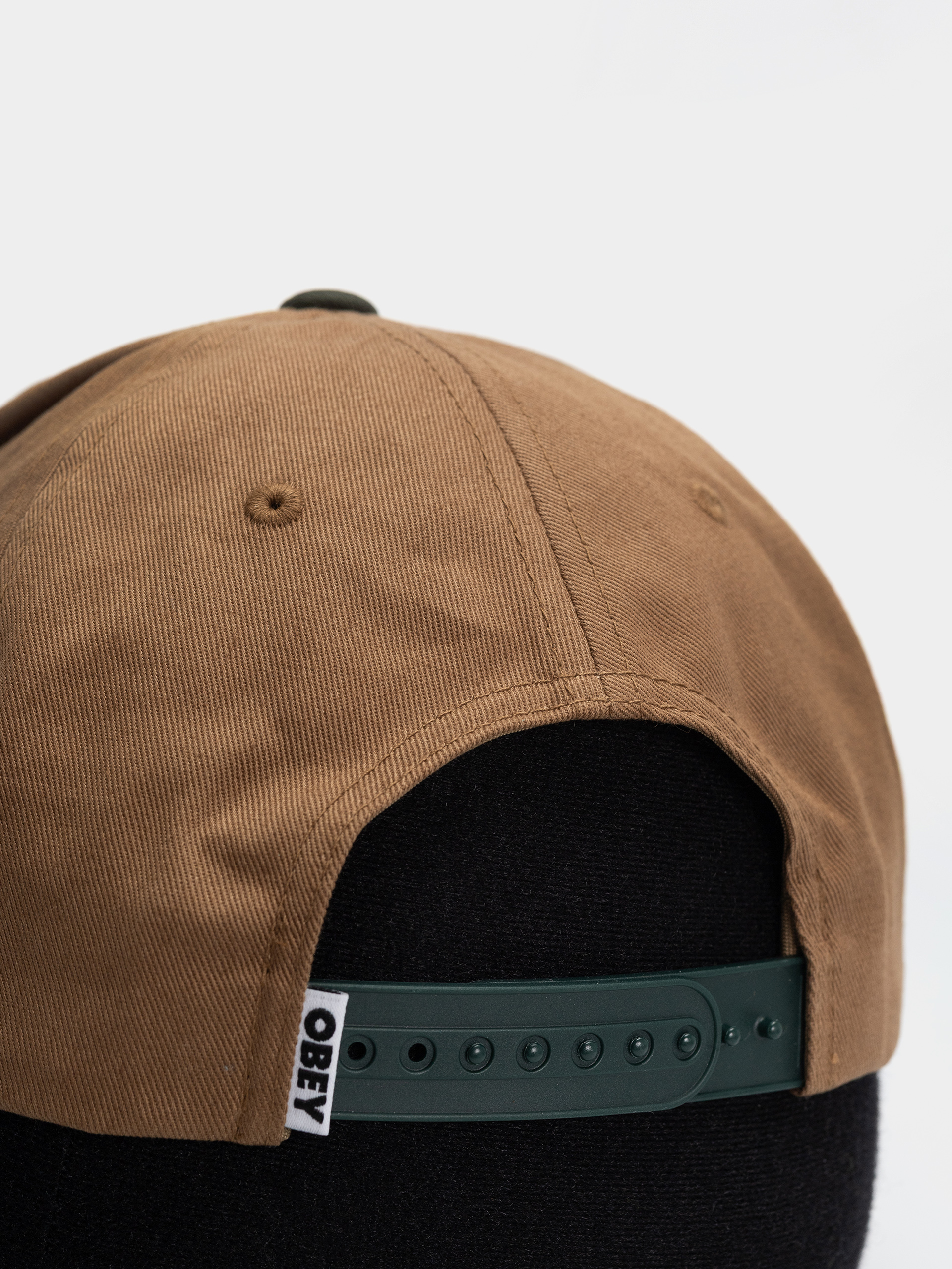 Kšiltovka  OBEY Ranch 5 Panel (deep forest multi)