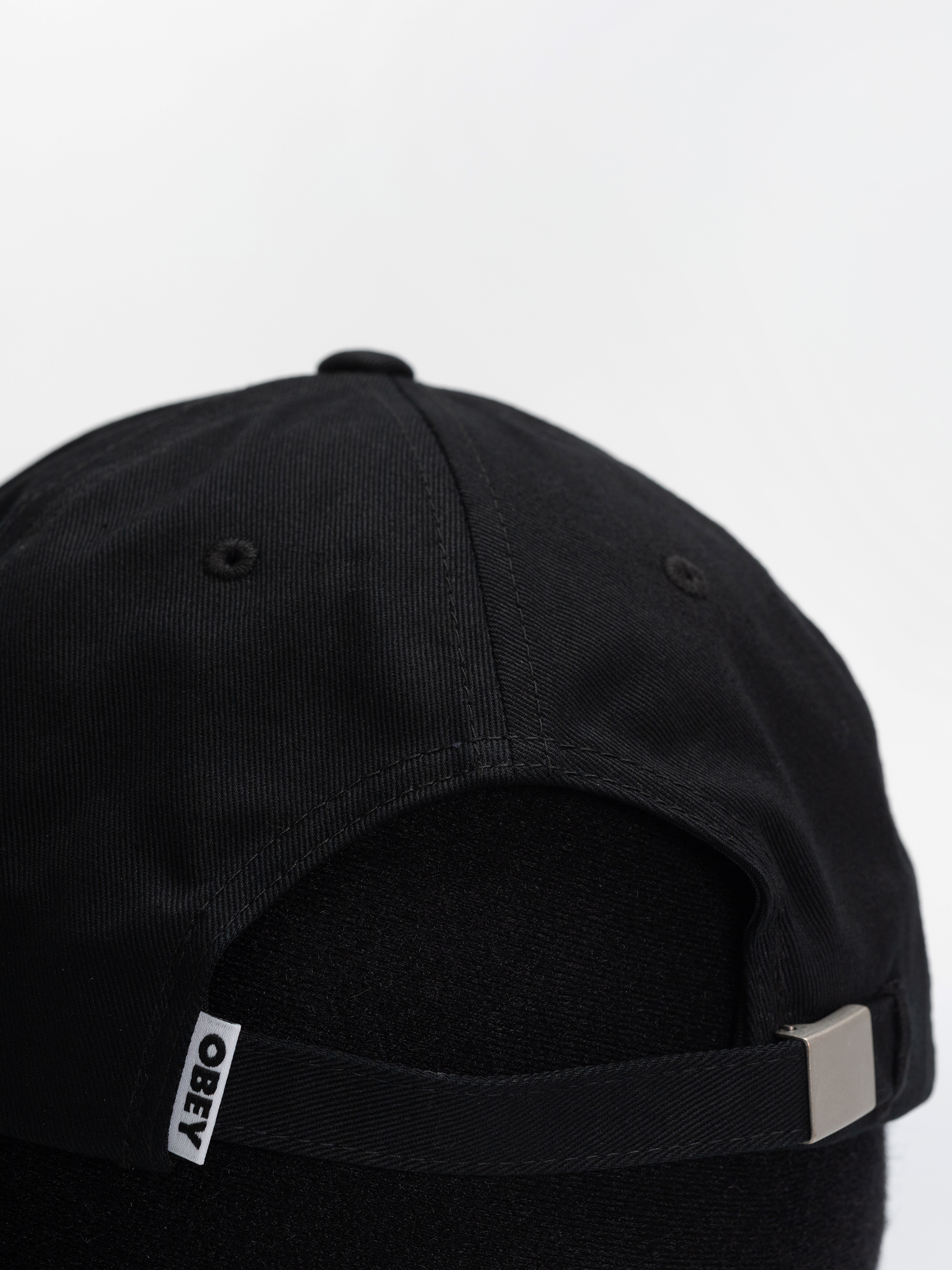 Kšiltovka  OBEY Design Studios 5 Panel (black)