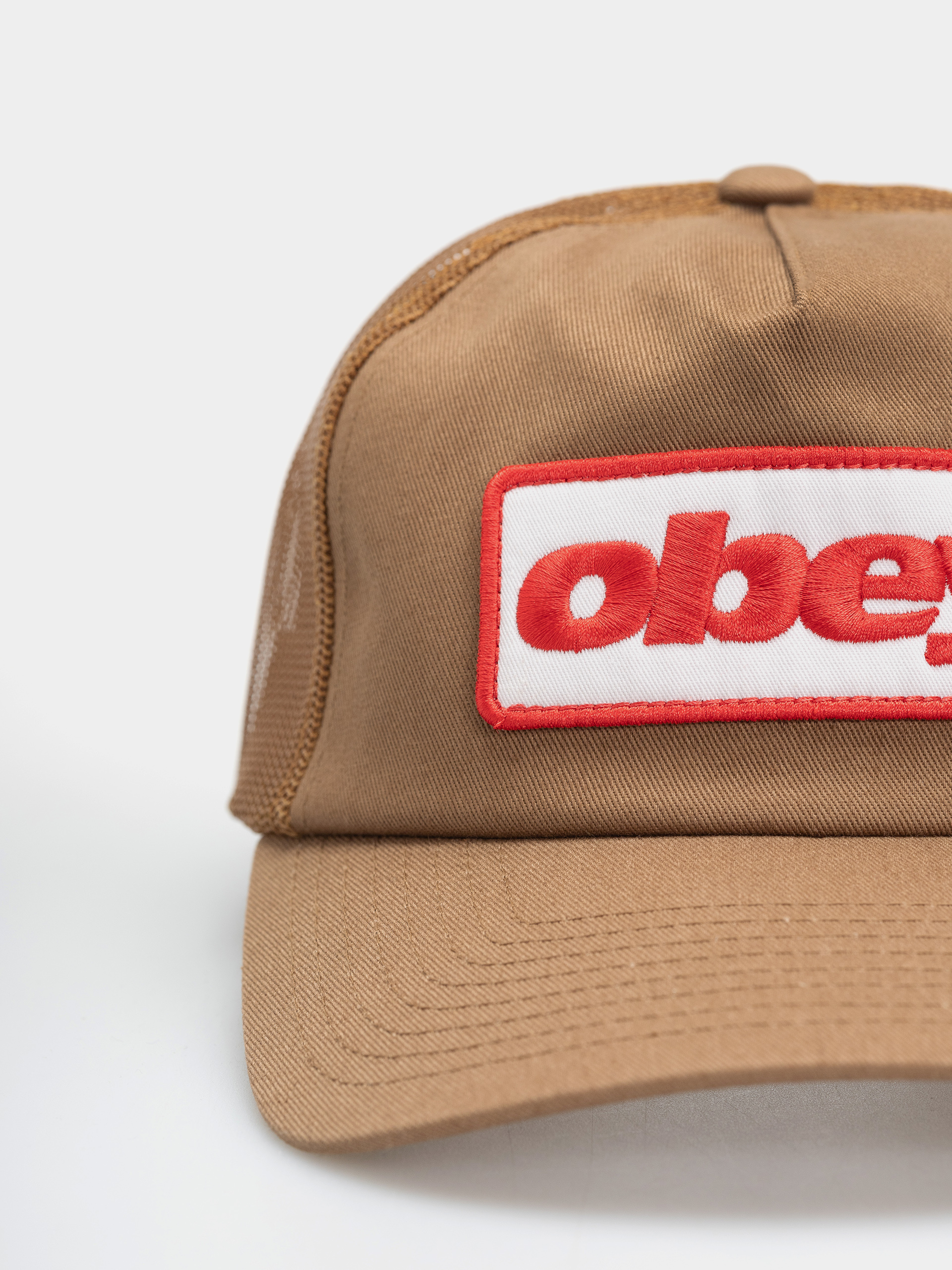 Kšiltovka  OBEY Ranch Trucker (tan)