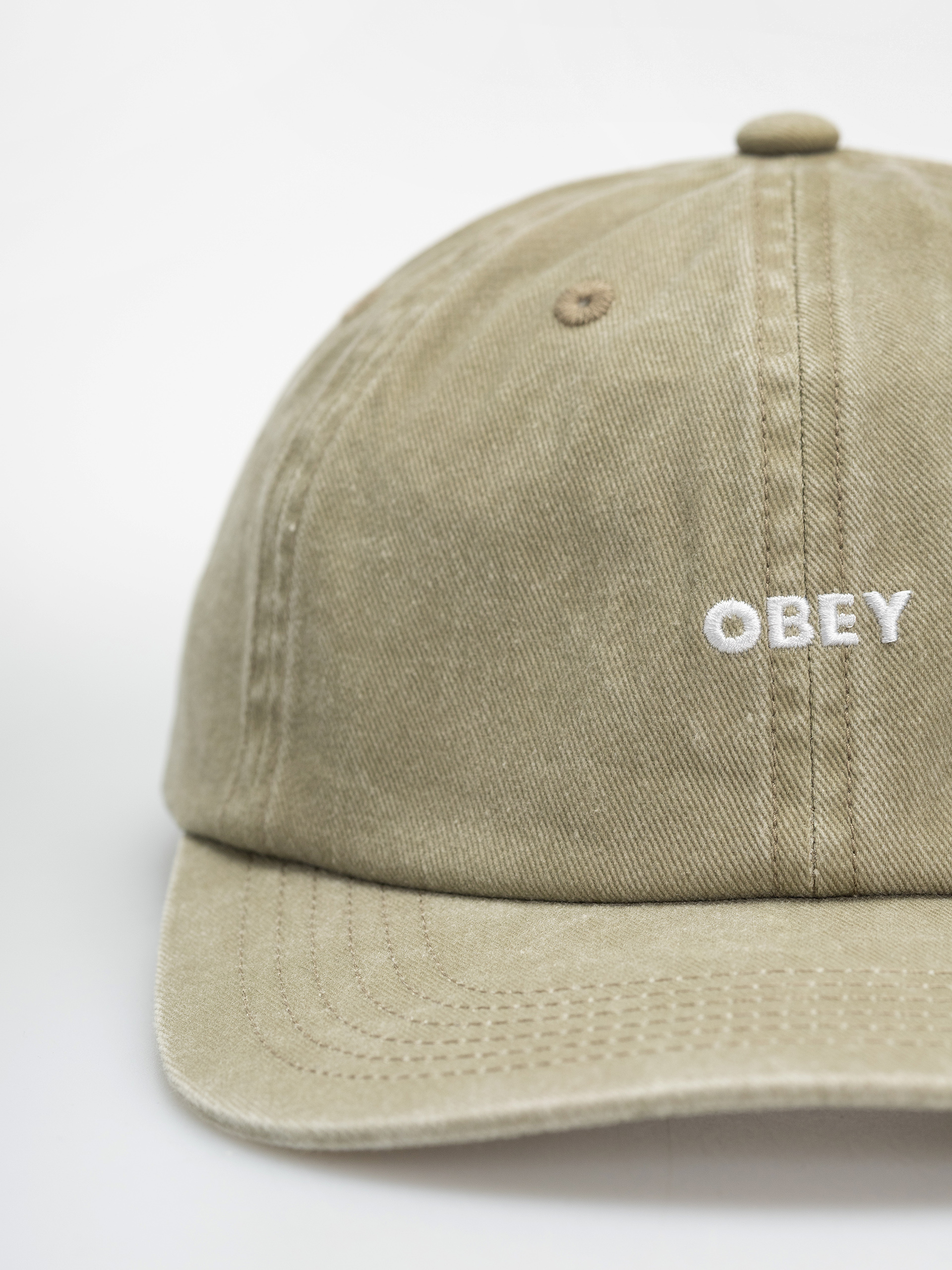 Kšiltovka  OBEY Pigment Bold 6 Panel (pigment khaki)