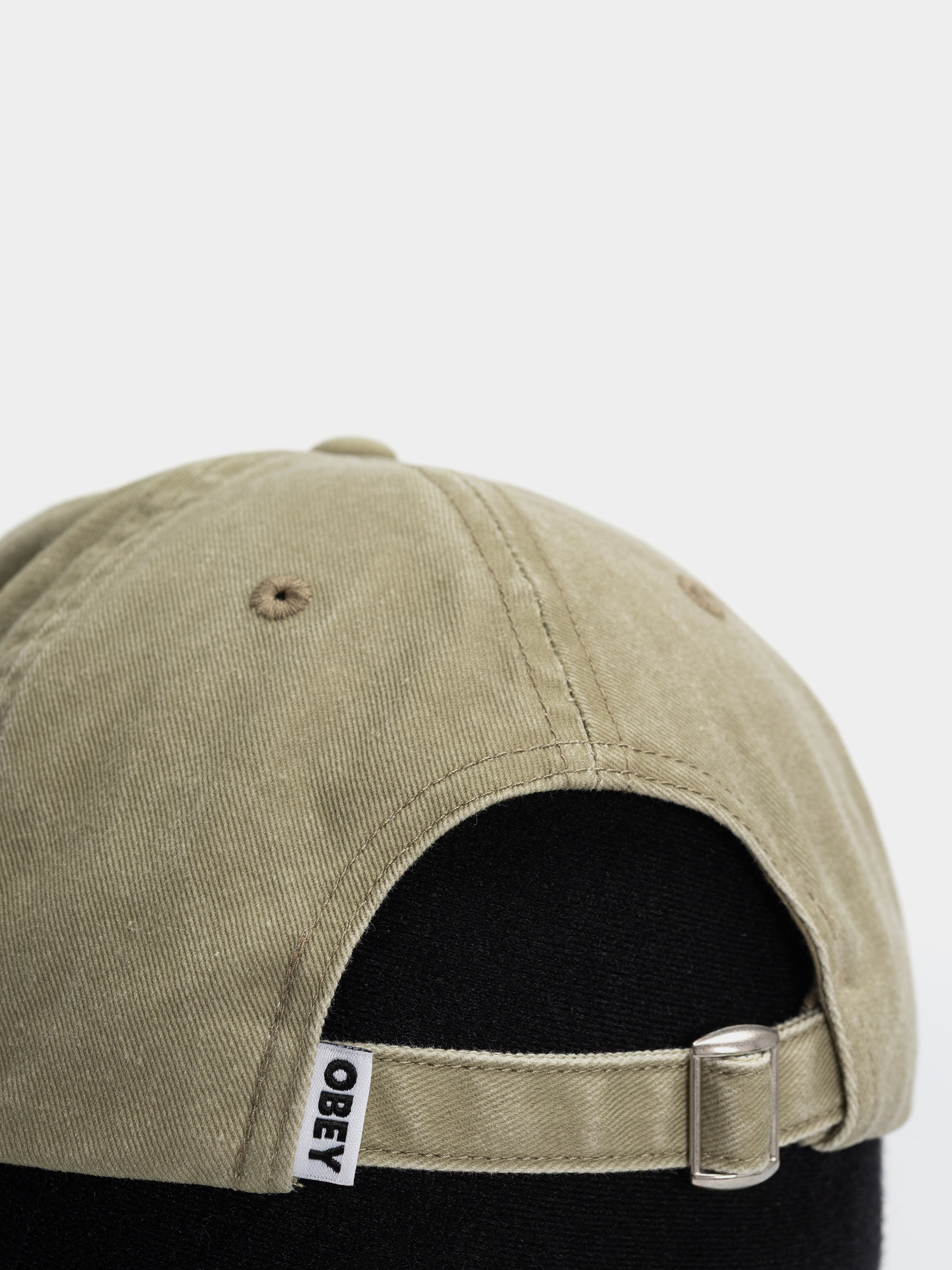 Kšiltovka  OBEY Pigment Bold 6 Panel (pigment khaki)