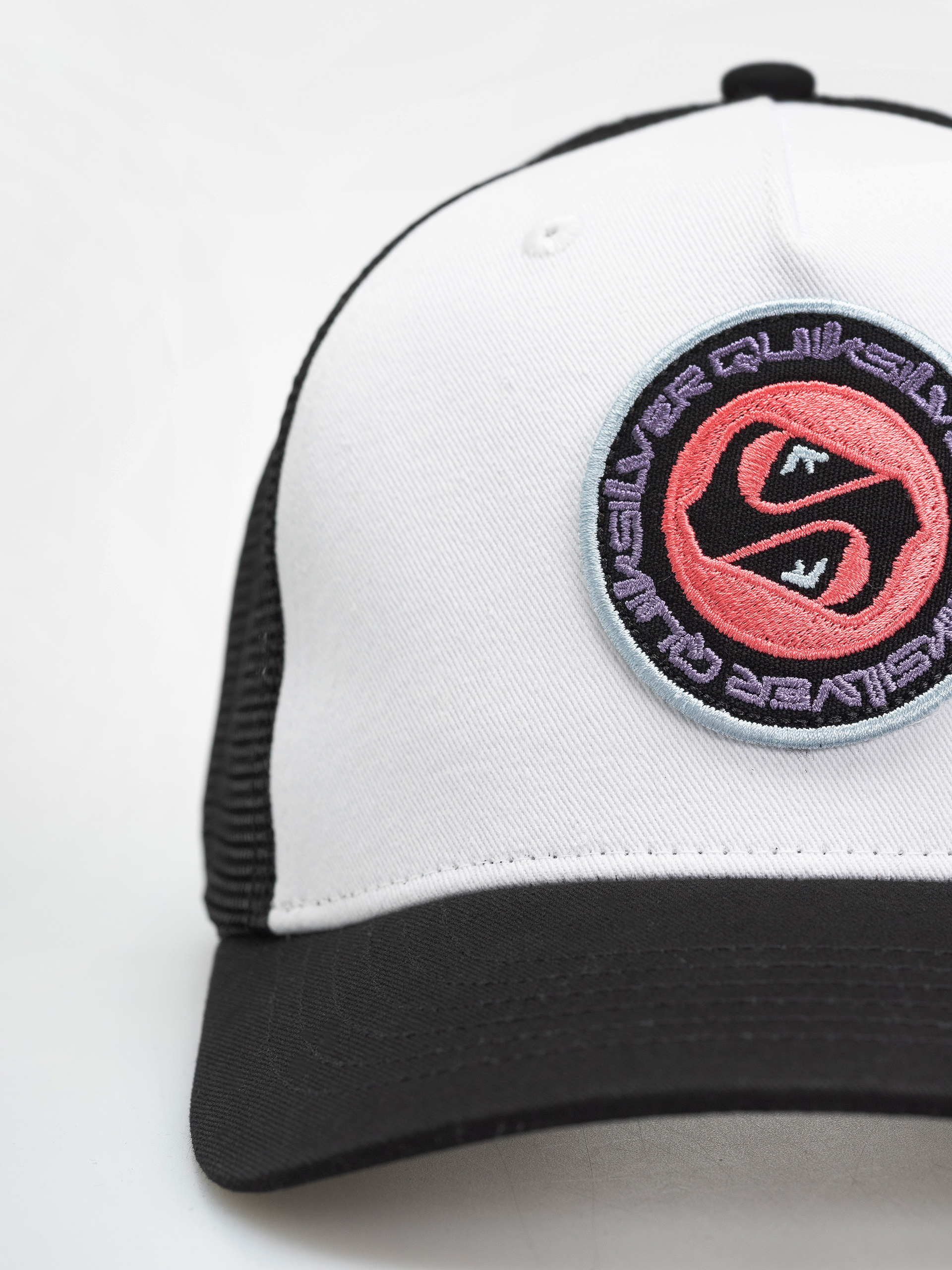 Kšiltovka  Quiksilver Decades Cotton Trucker (black)