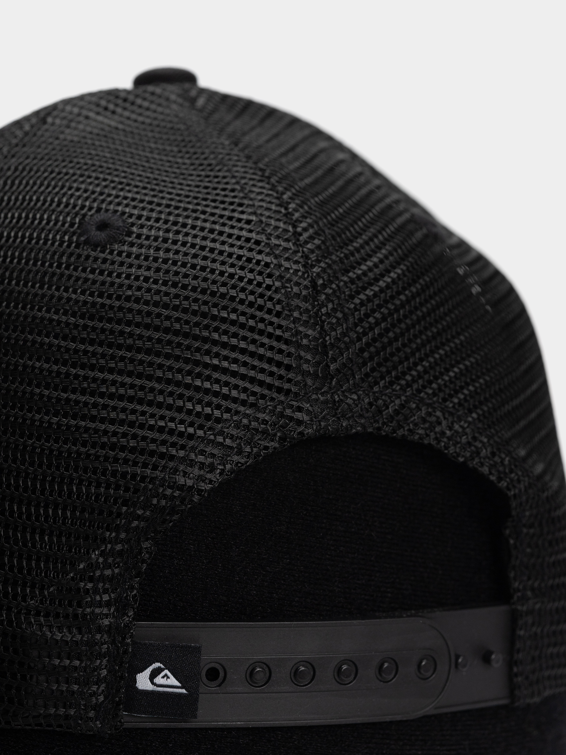Kšiltovka  Quiksilver Decades Cotton Trucker (black)