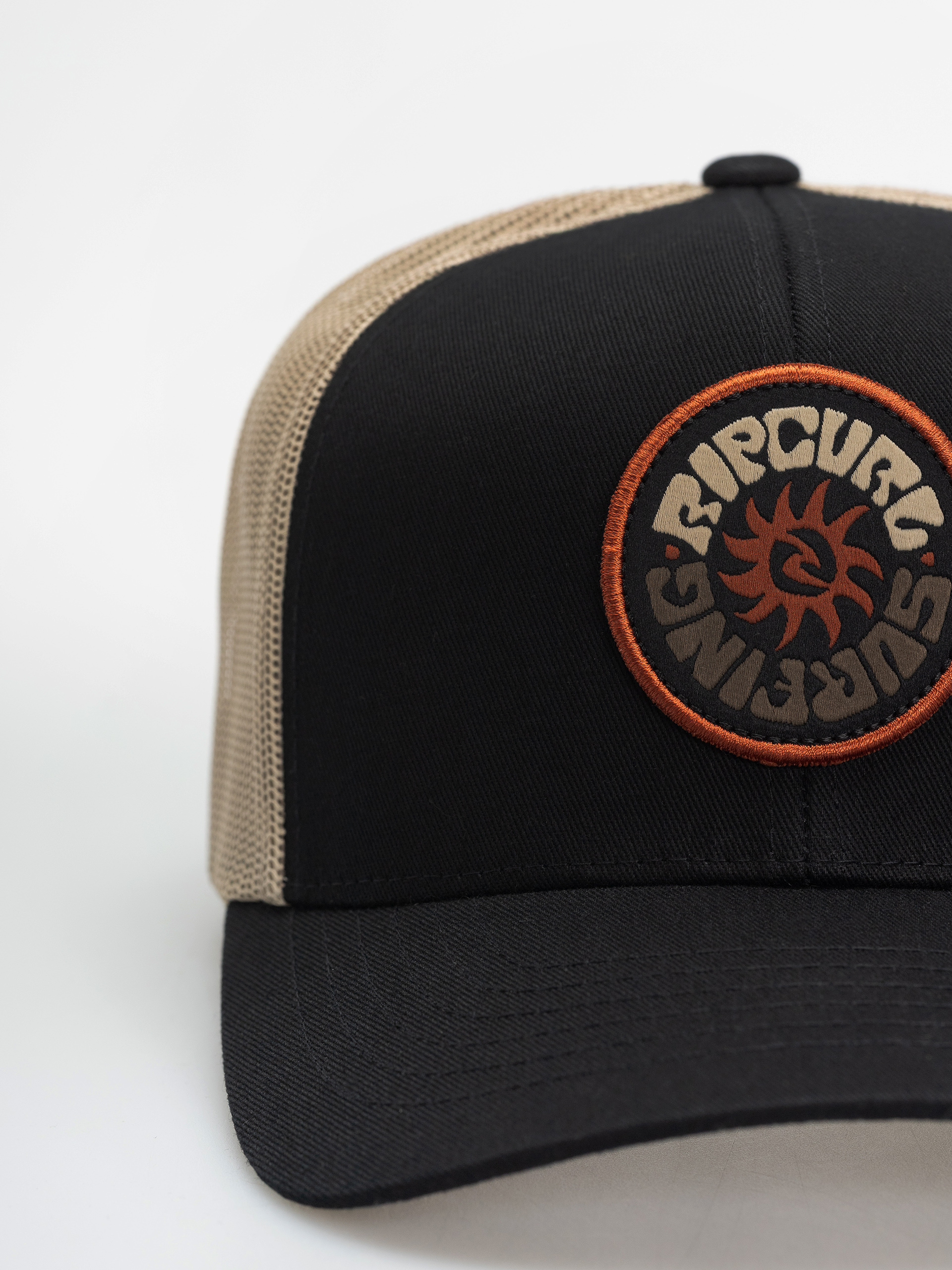 Kšiltovka  Rip Curl Custom Curve Trucker (black/khaki)