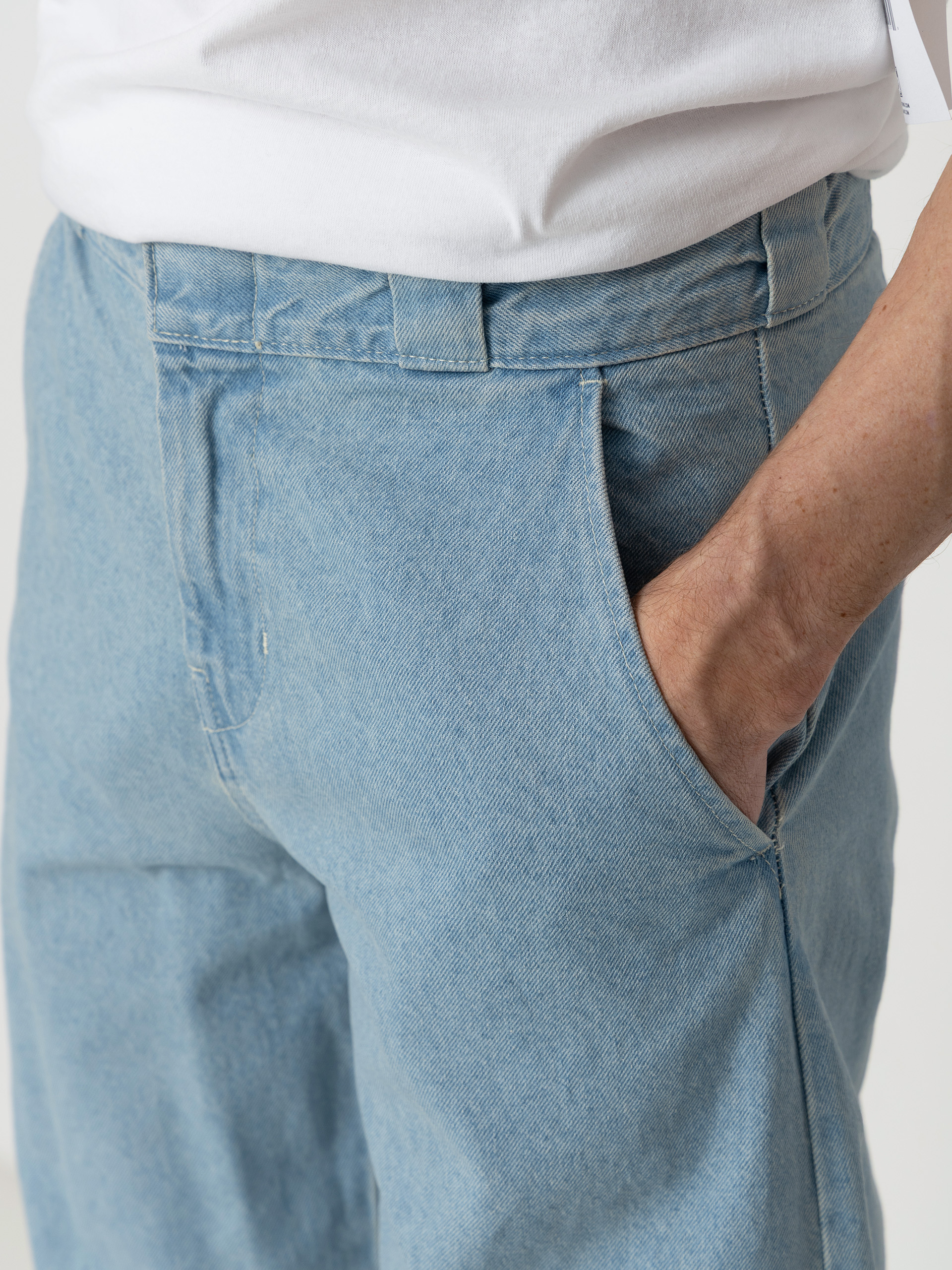 Kalhoty Dickies 877 Barrel Work (vintage aged blue)
