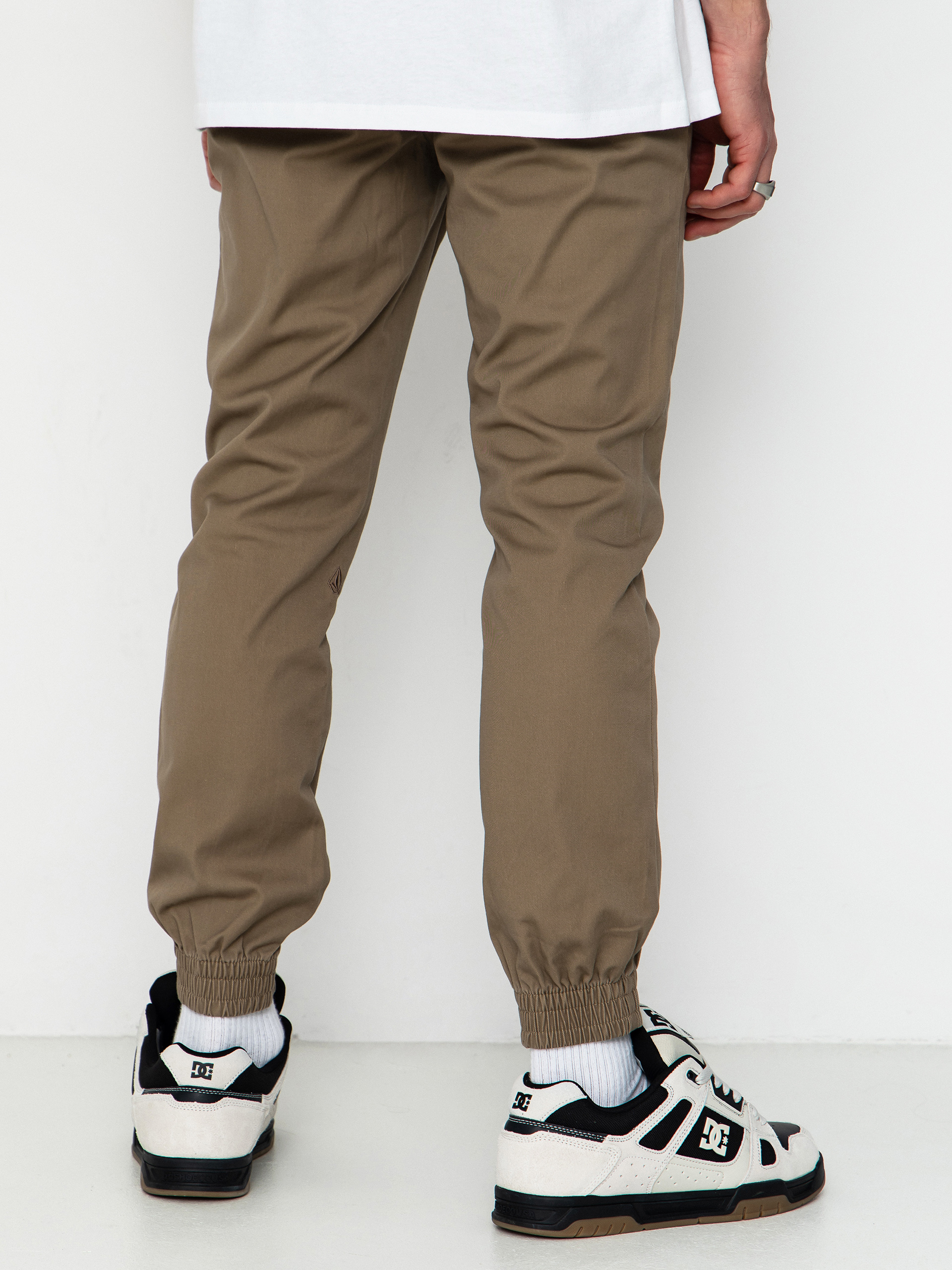 Kalhoty Volcom Frickin Slim Jogger (khaki)
