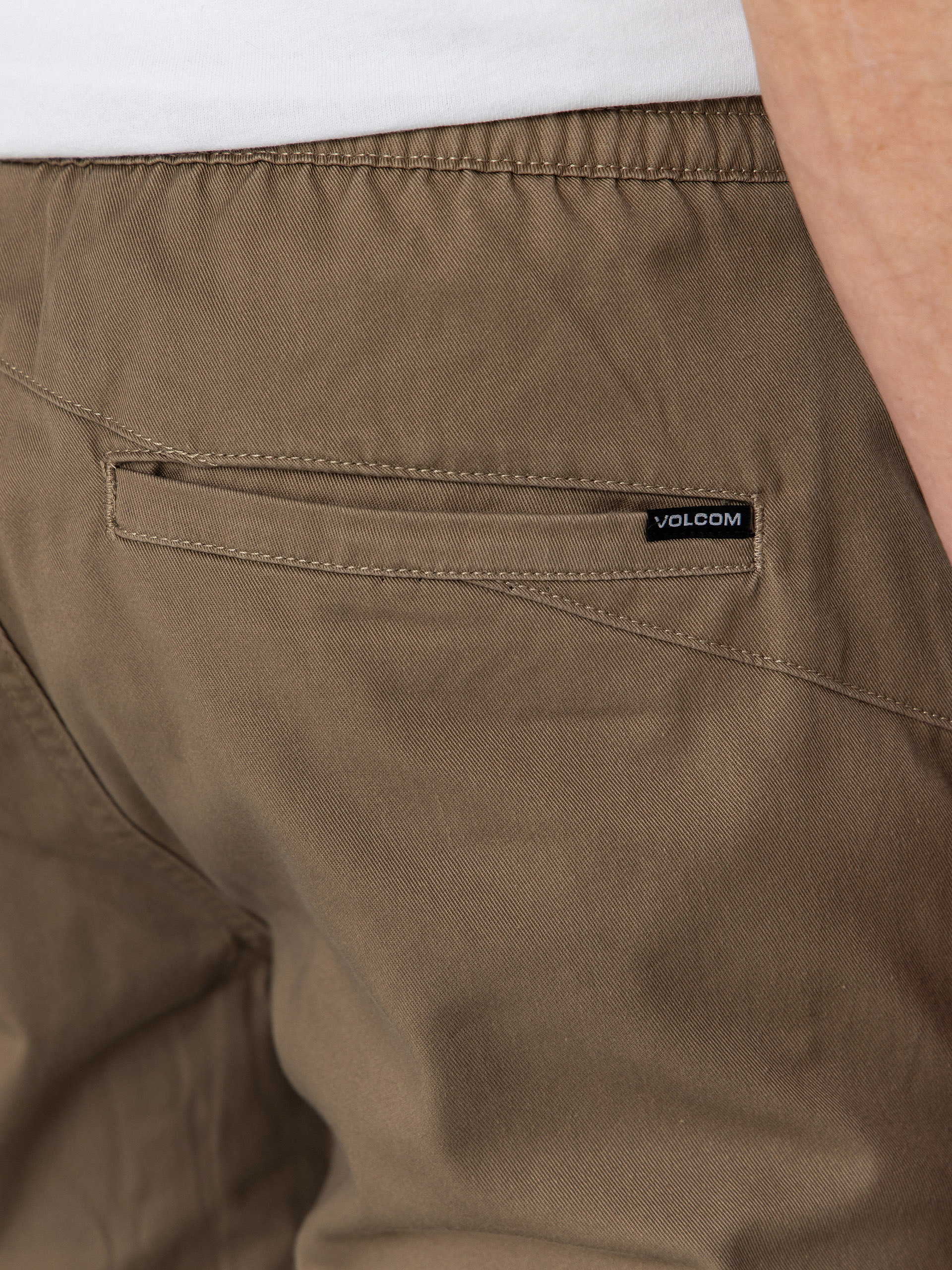 Kalhoty Volcom Frickin Slim Jogger (khaki)