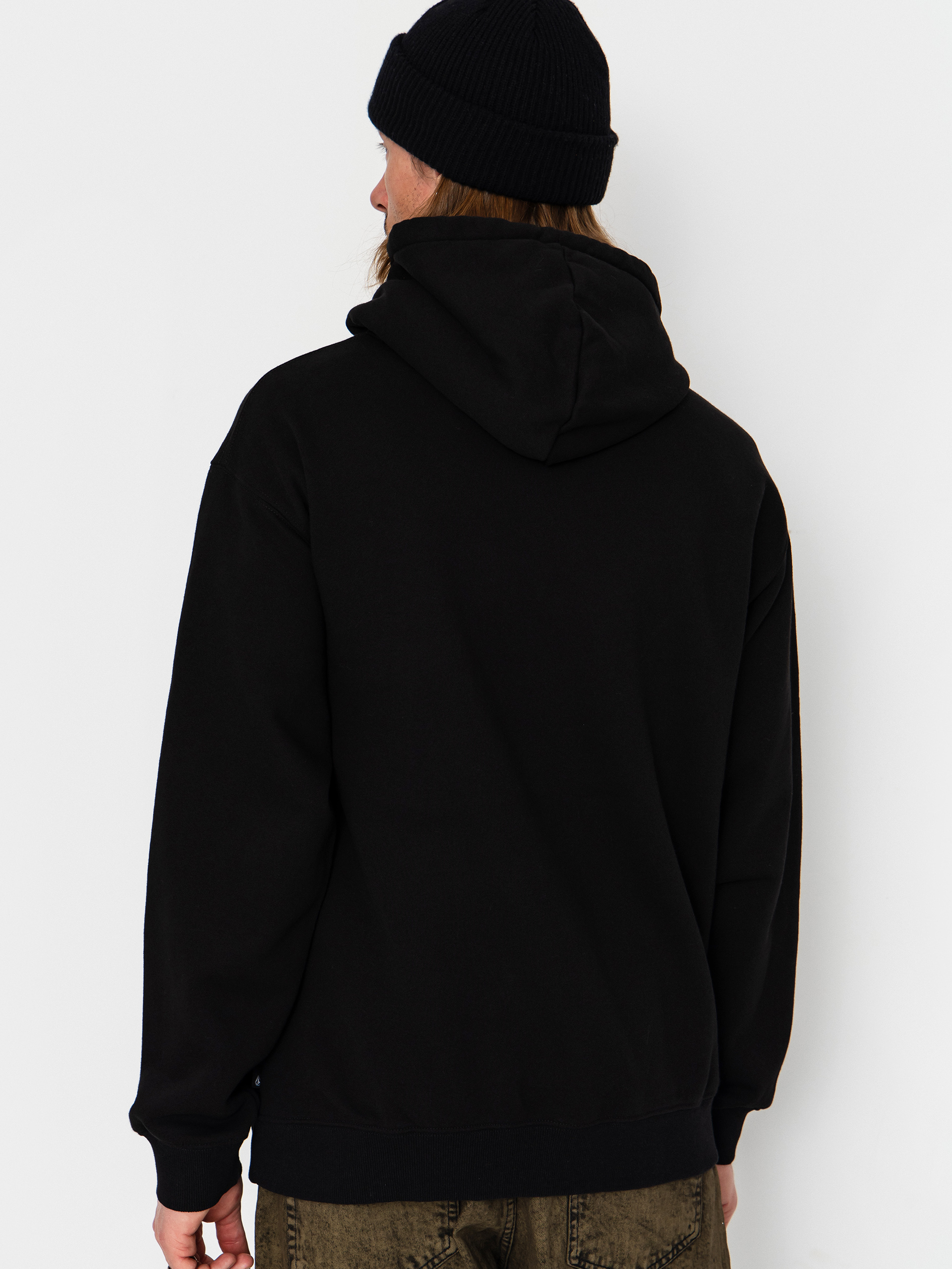 Mikina s kapucí Volcom Single Stone HD (black)