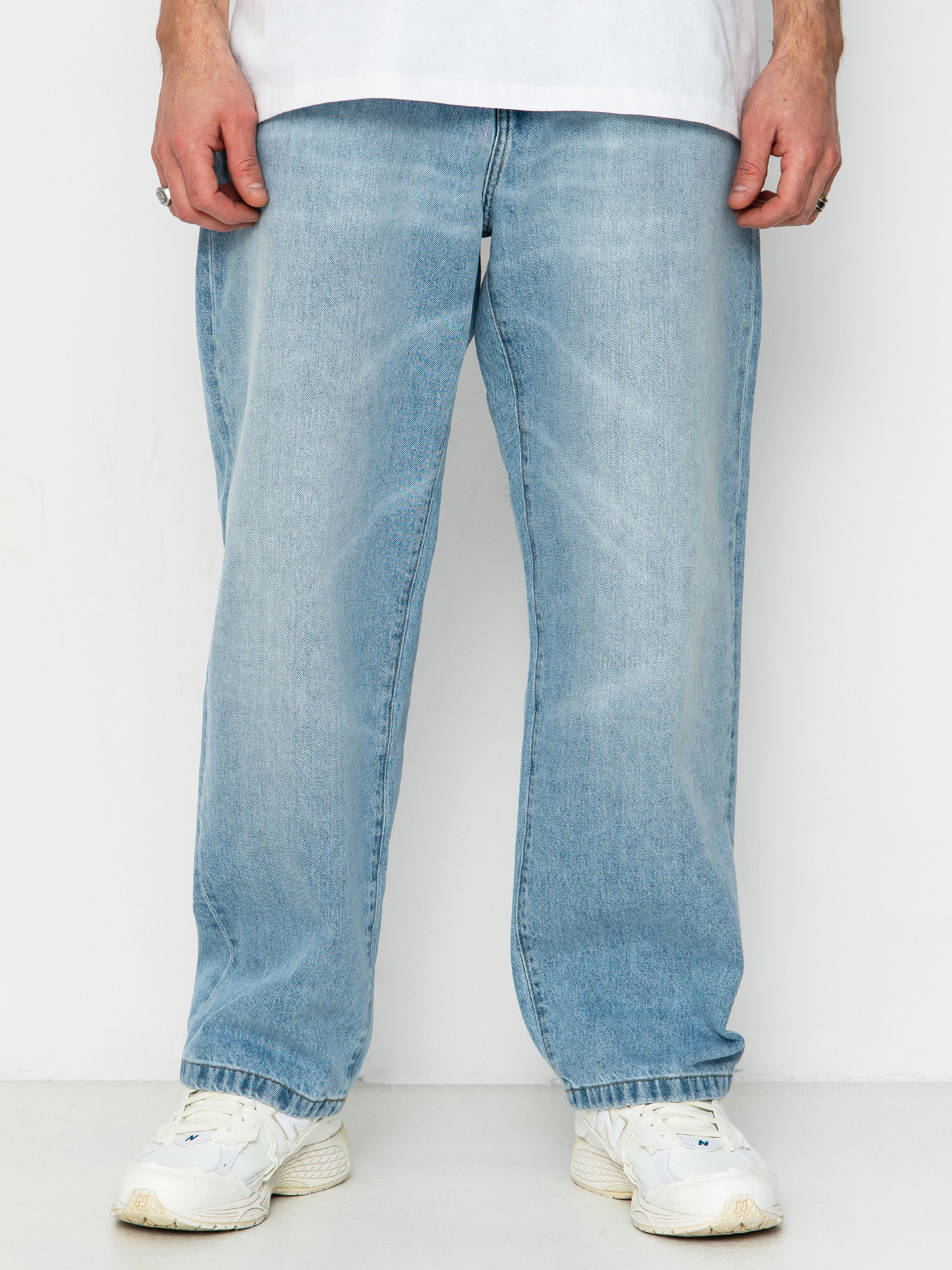 Kalhoty Carhartt WIP Landon (blue heavy worn bleached)