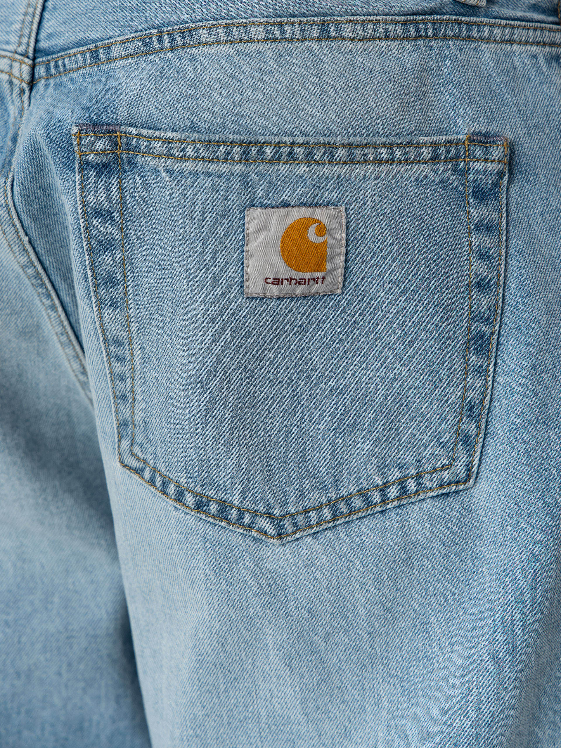 Kalhoty Carhartt WIP Landon (blue heavy worn bleached)