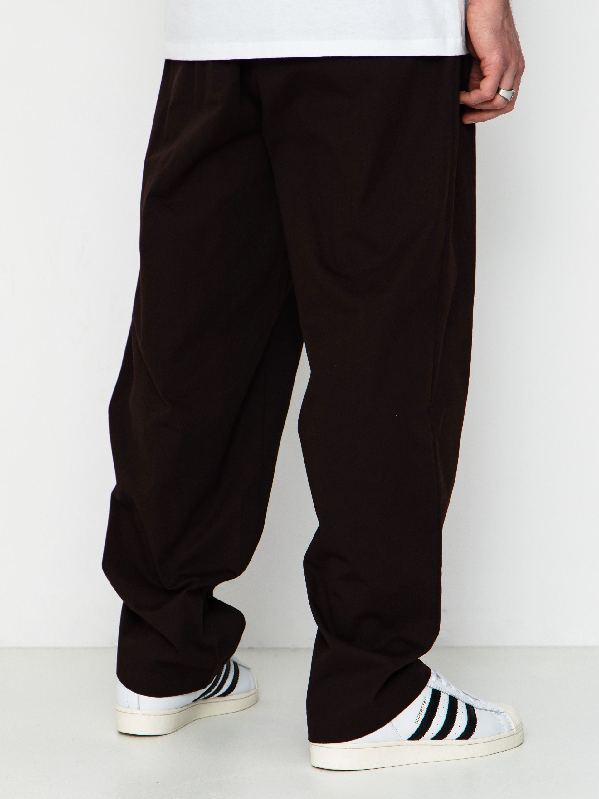 Kalhoty adidas Pintuck 2.0 (aurora coffee)