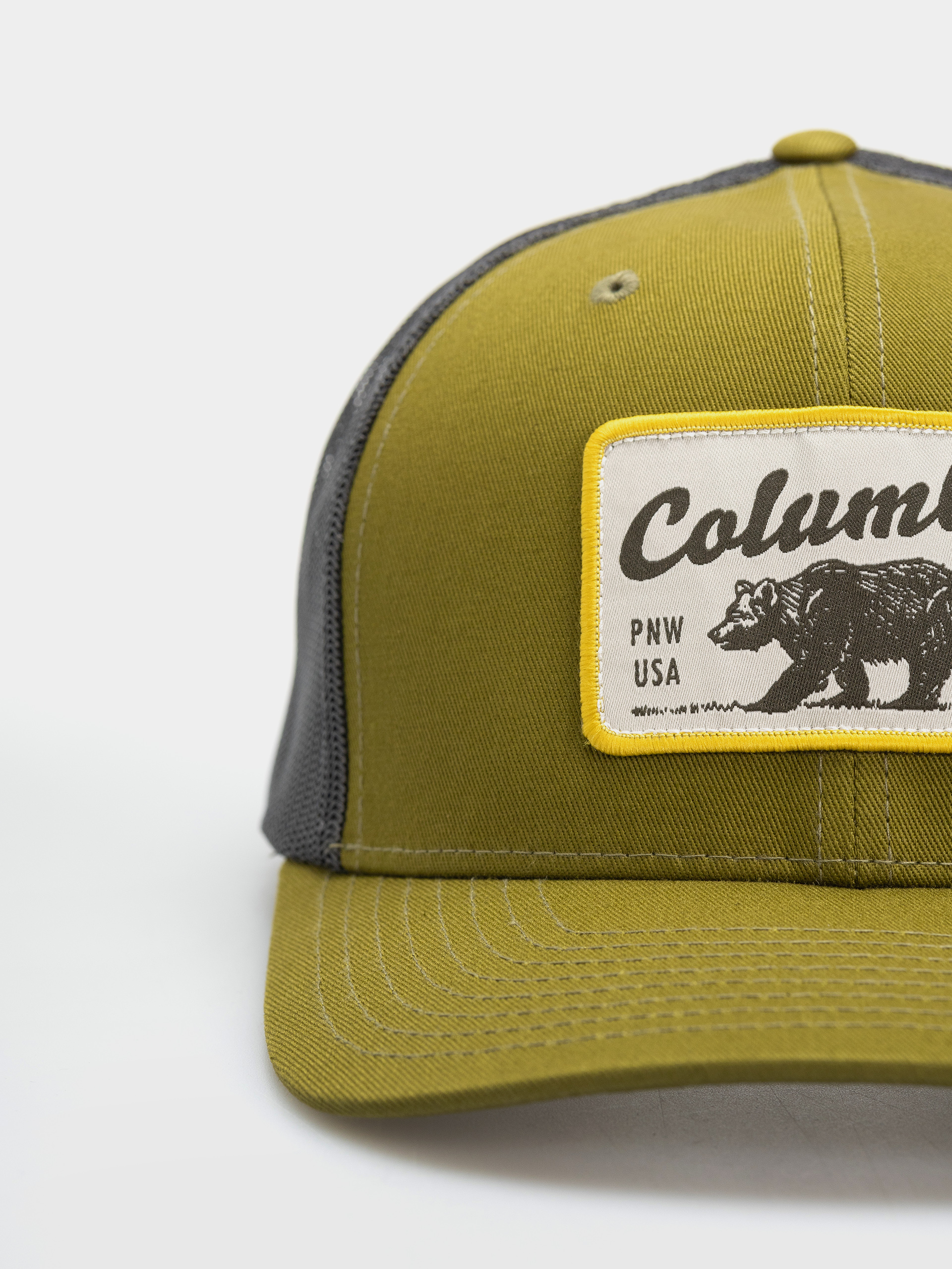 Kšiltovka  Columbia Mesh Snap Back (mossy green/pnw bear)
