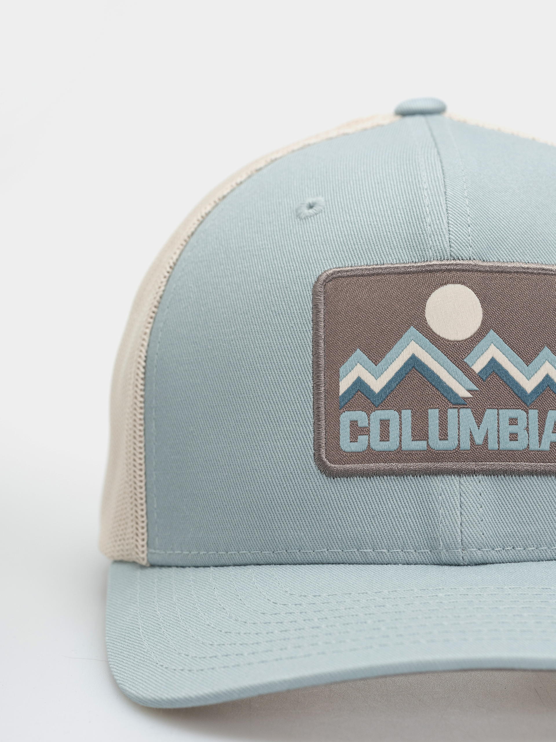 Kšiltovka  Columbia Mesh Snap Back (crushed blue/iron/columbia mountains)