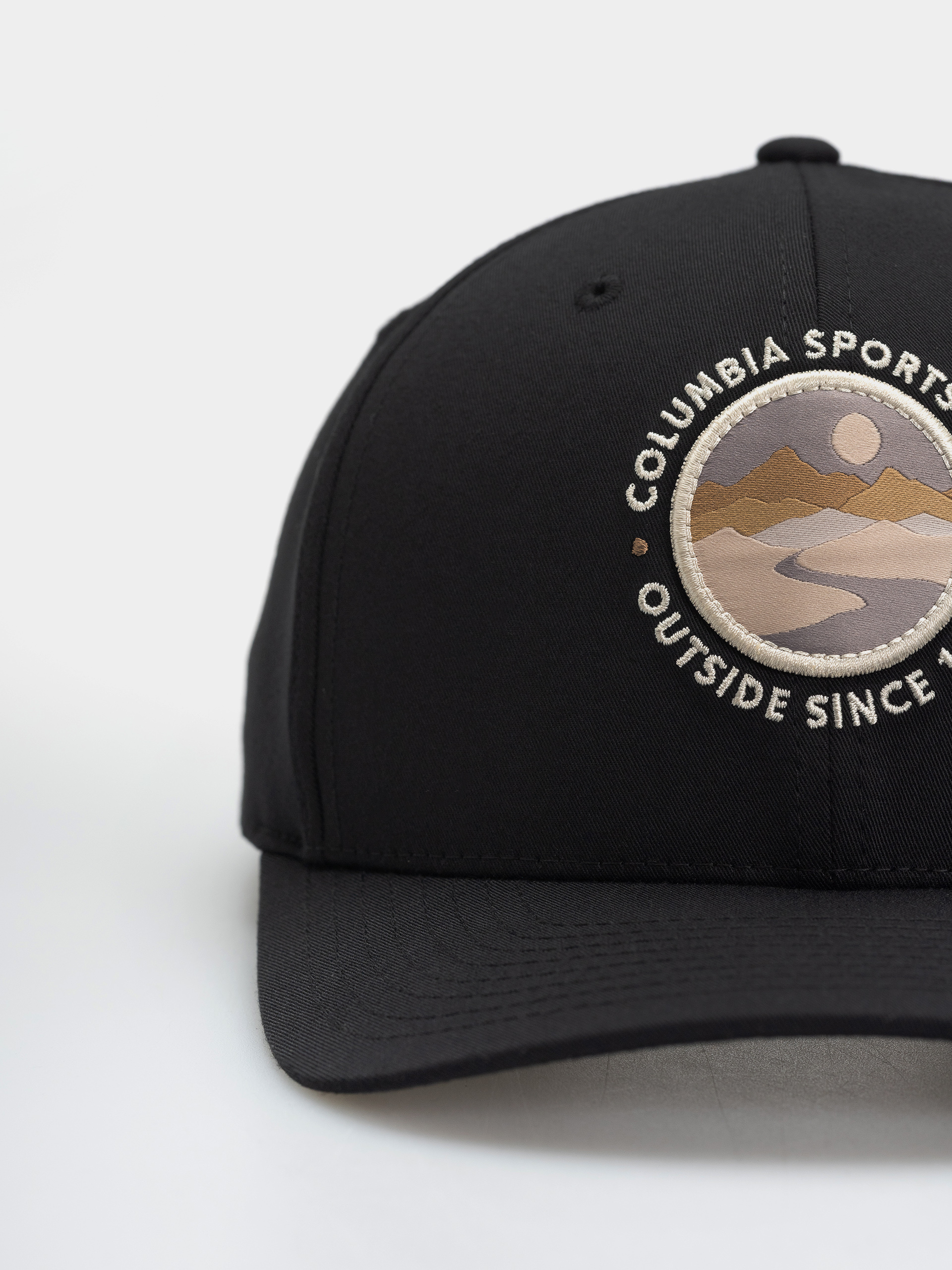 Kšiltovka  Columbia Lost Lager 3D Stretch Snapback (black/landscape circle)