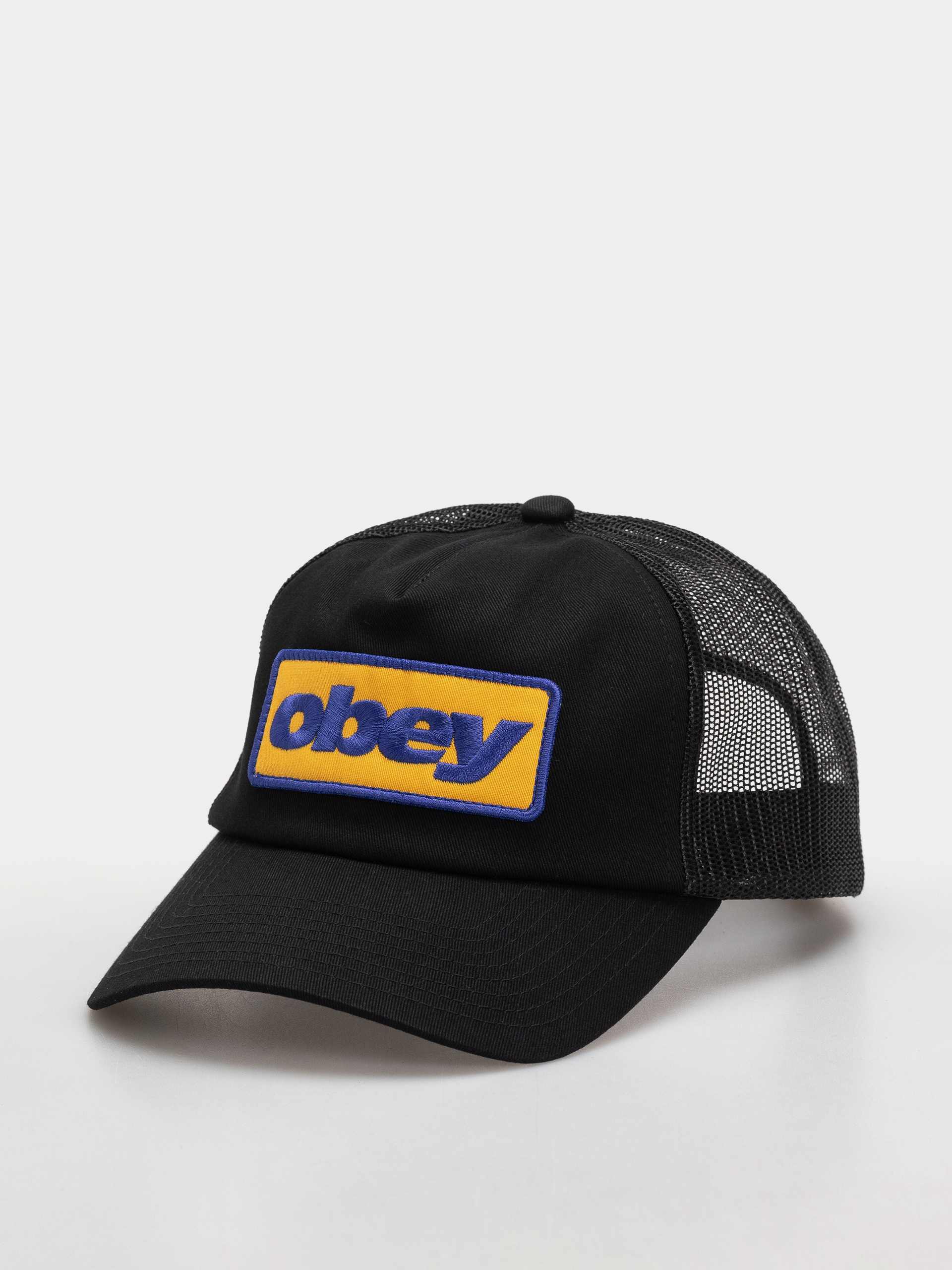 Kšiltovka  OBEY Ranch Trucker (black)