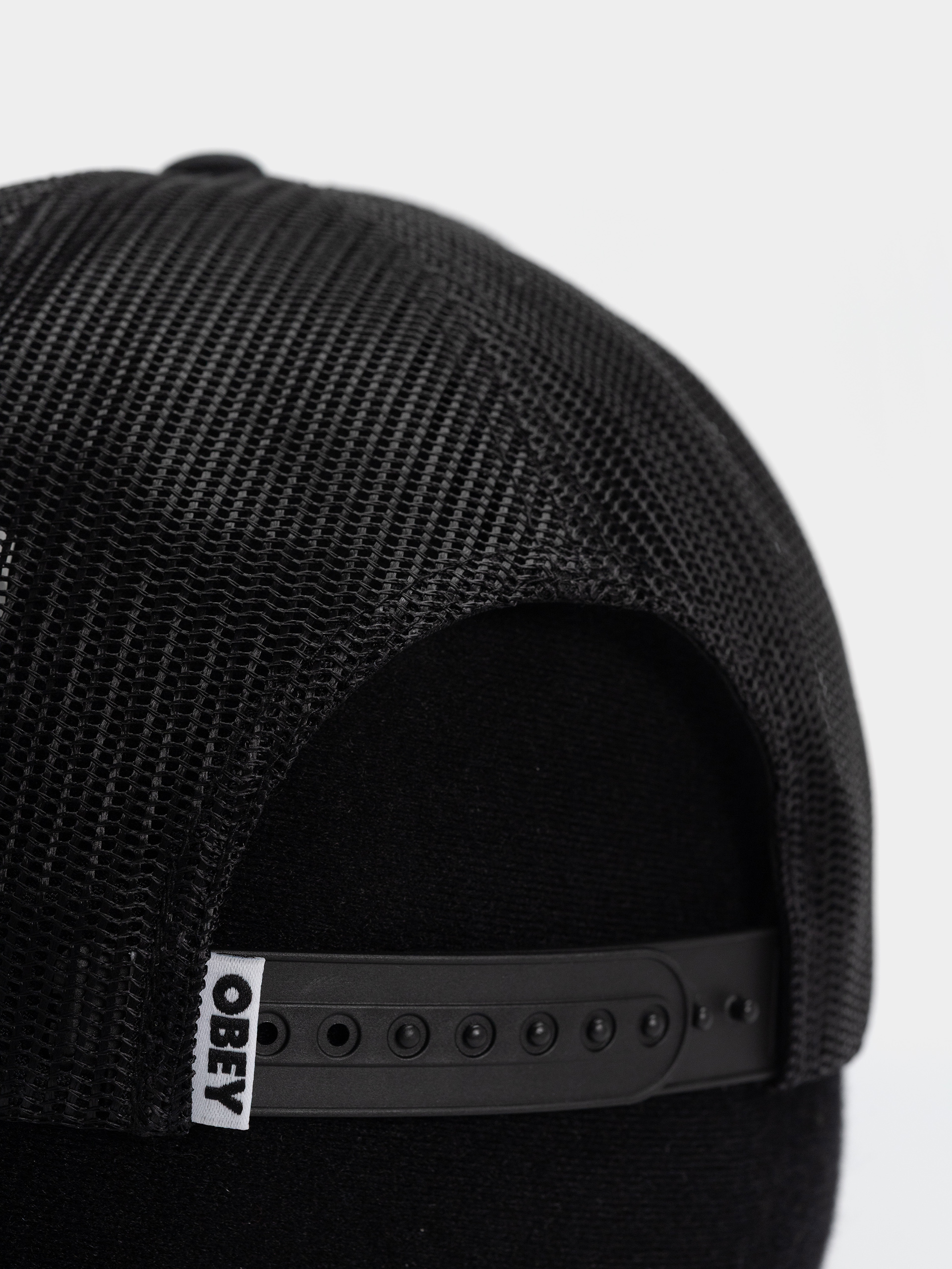 Kšiltovka  OBEY Ranch Trucker (black)