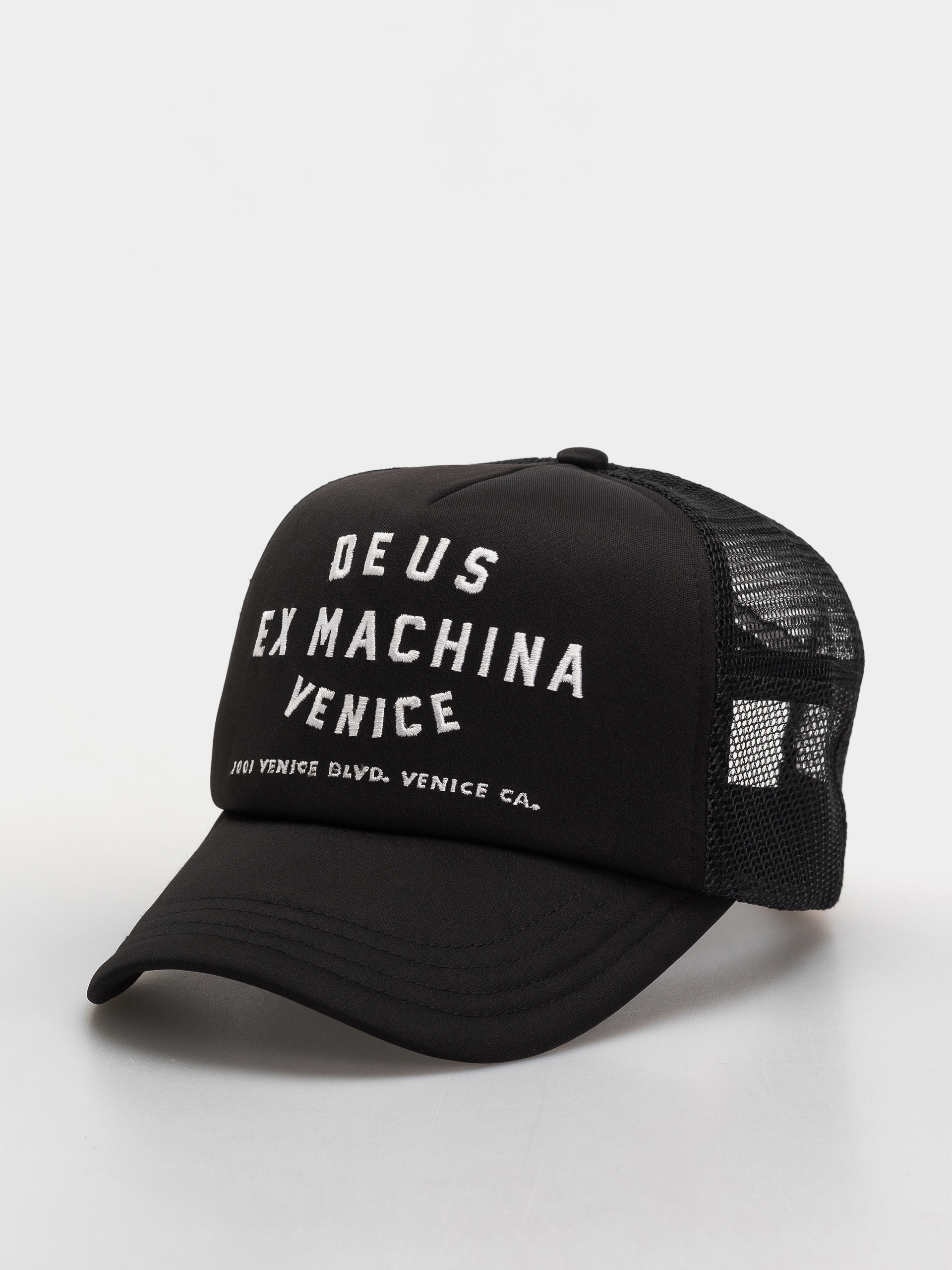 Kšiltovka  Deus Ex Machina Venice Address (black)