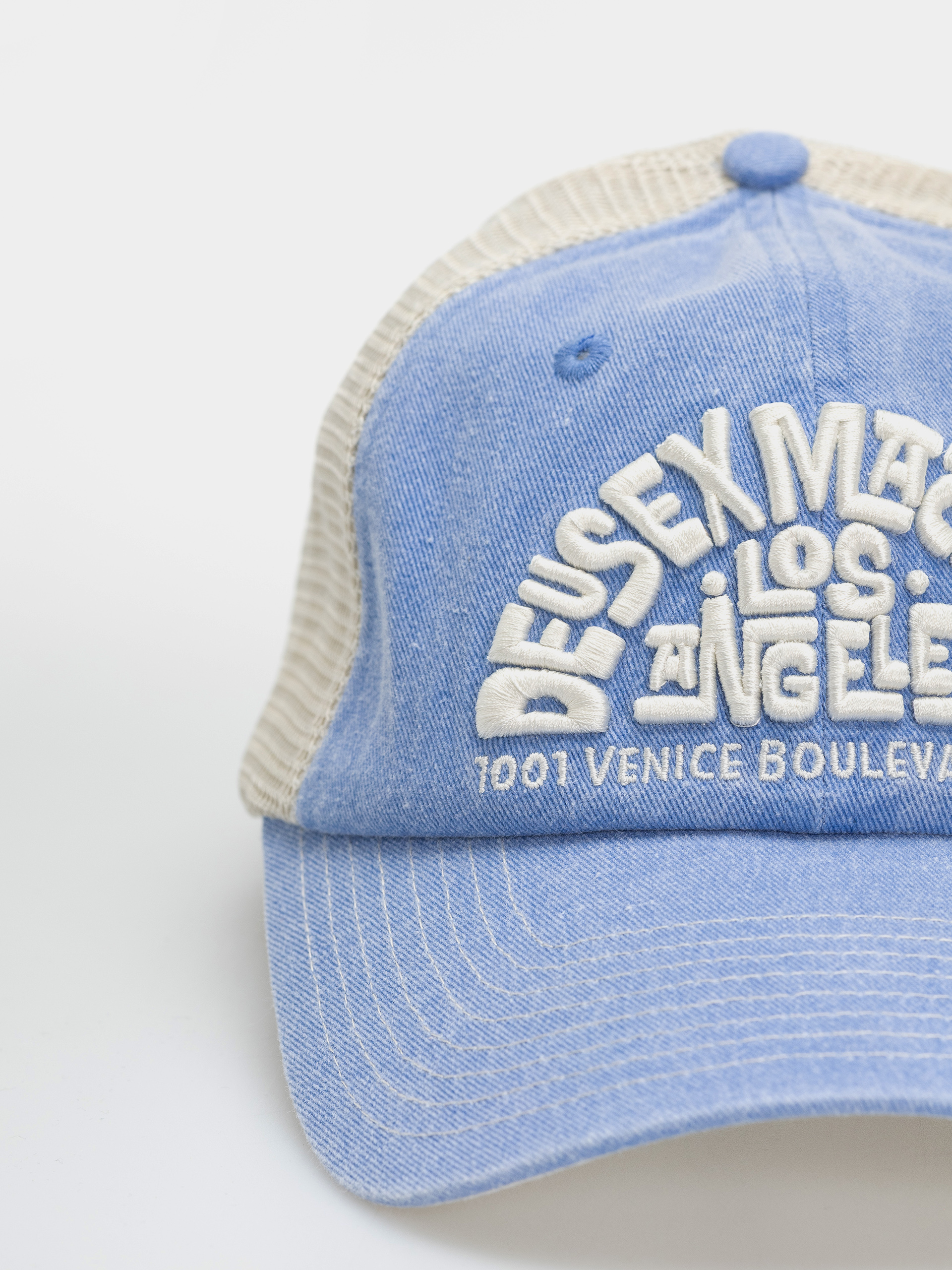 Kšiltovka  Deus Ex Machina Los Angeles Address (bonnie blue)