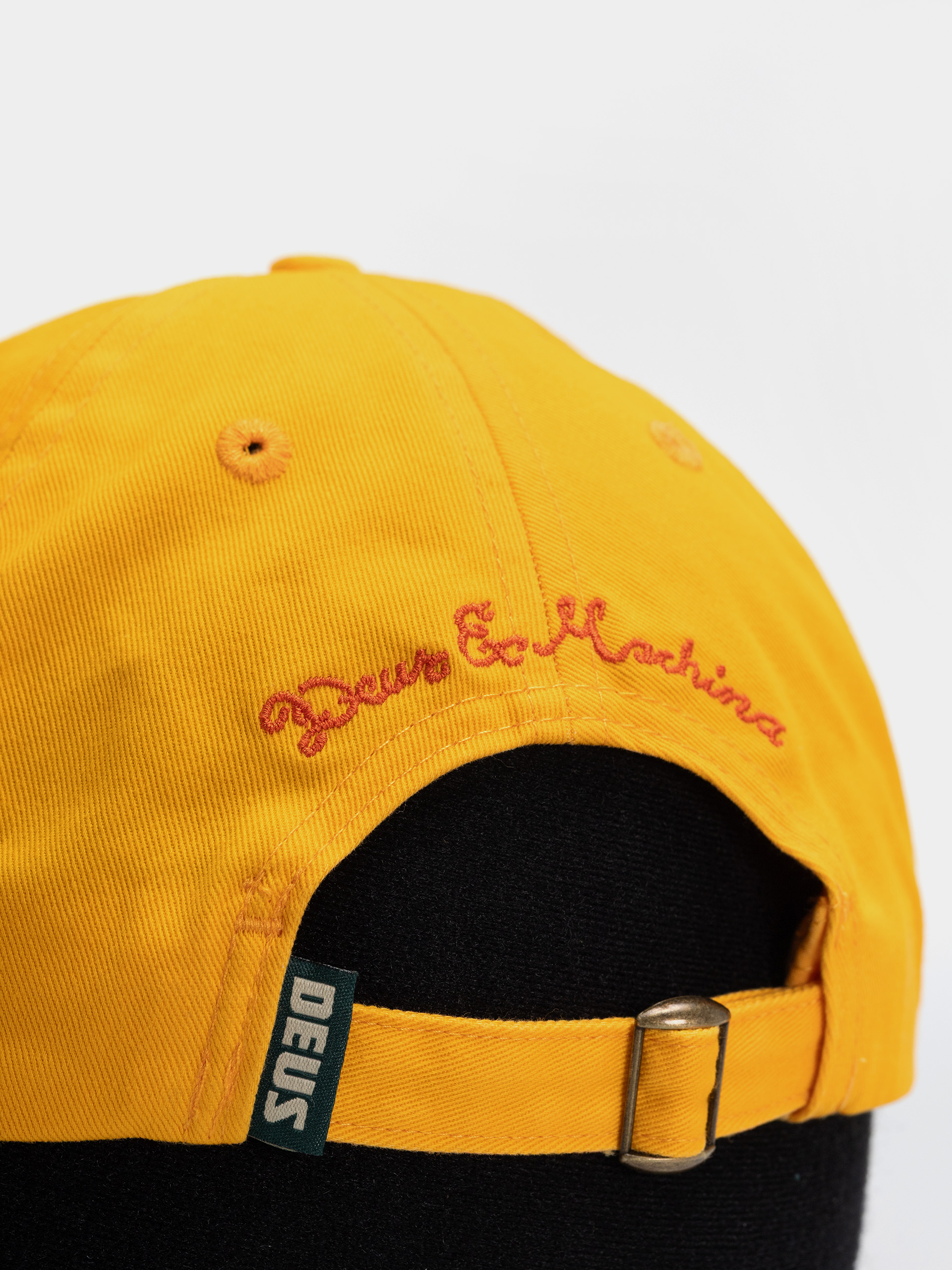 Kšiltovka  Deus Ex Machina Smile Dad (citrus yellow)