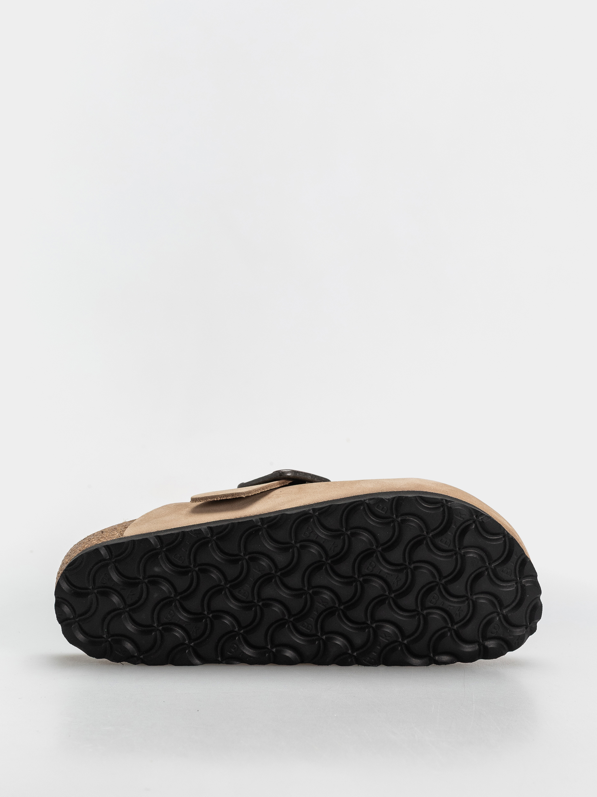 Plážovky Birkenstock Boston Wire Buckle Nubuck Leather Narrow (sandcastle)