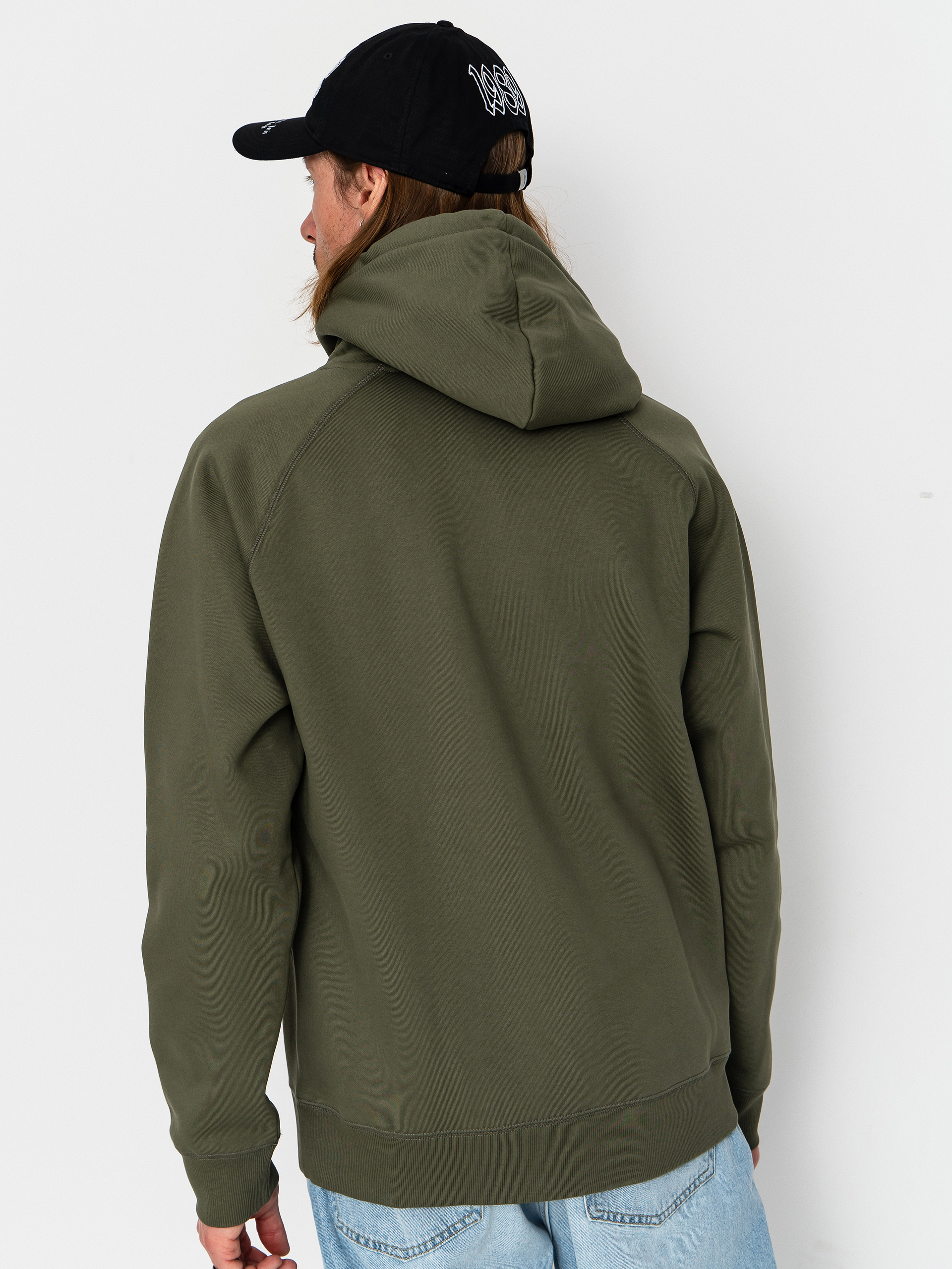 Mikina s kapucí Carhartt WIP Chase HD (leaf/gold)