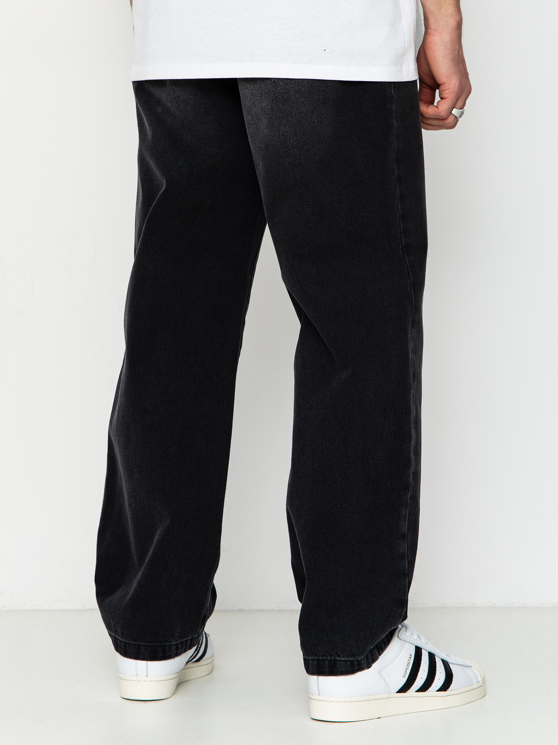 Kalhoty Carhartt WIP Landon (black worn bleached)