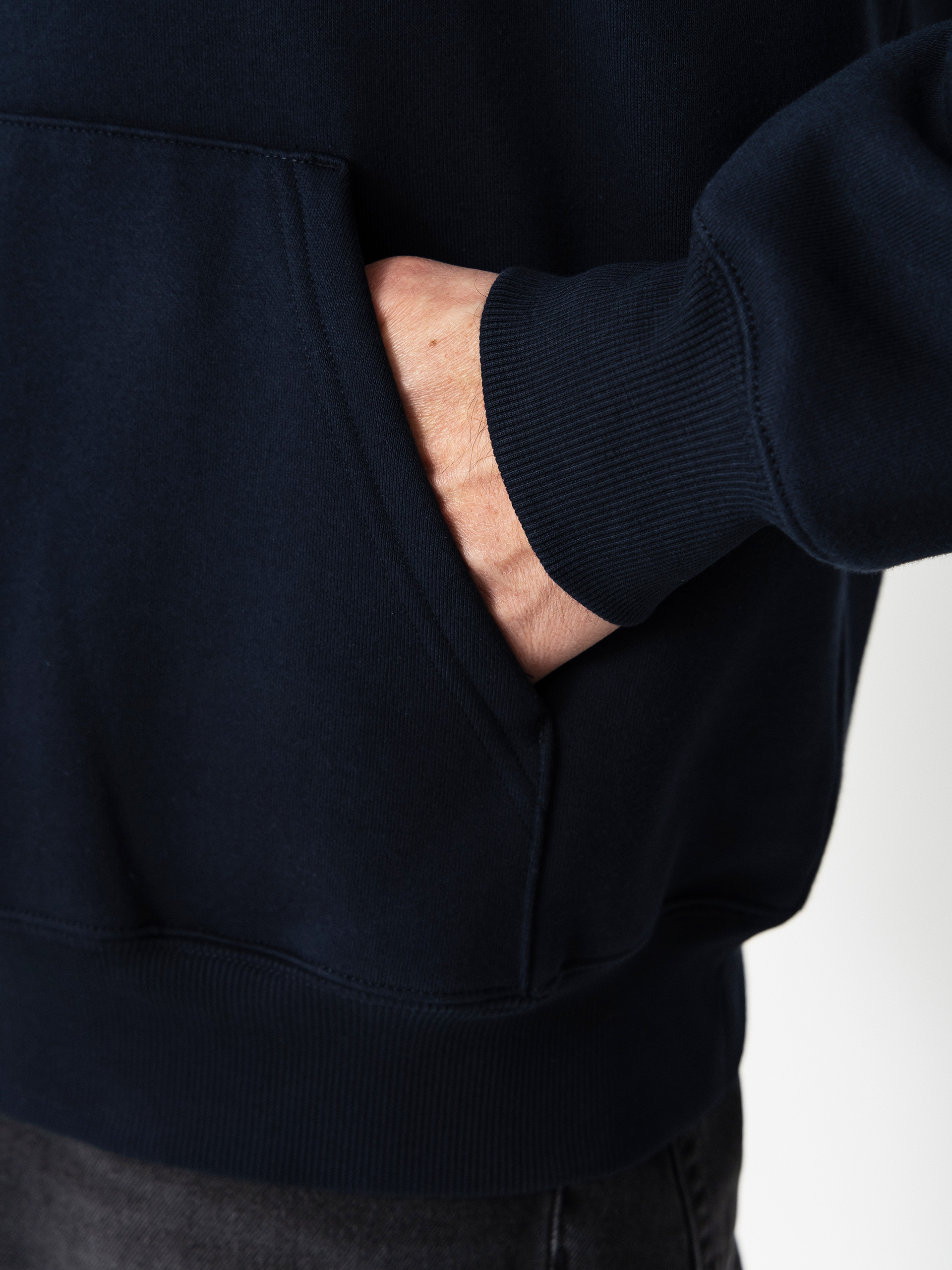 Mikina s kapucí Carhartt WIP Carhartt HD (deep night/gentle green)