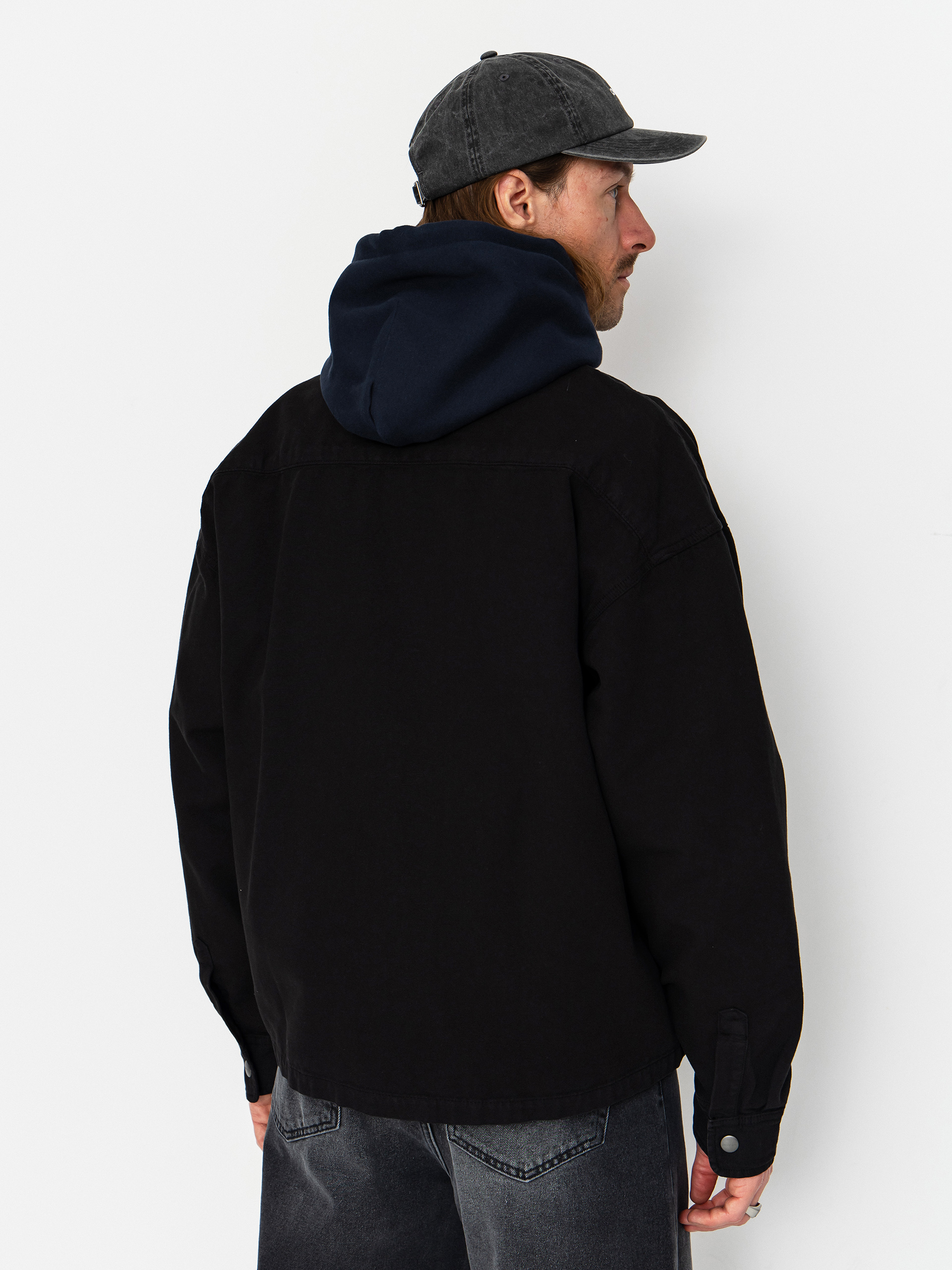 Bunda Carhartt WIP Prescott (black/black)