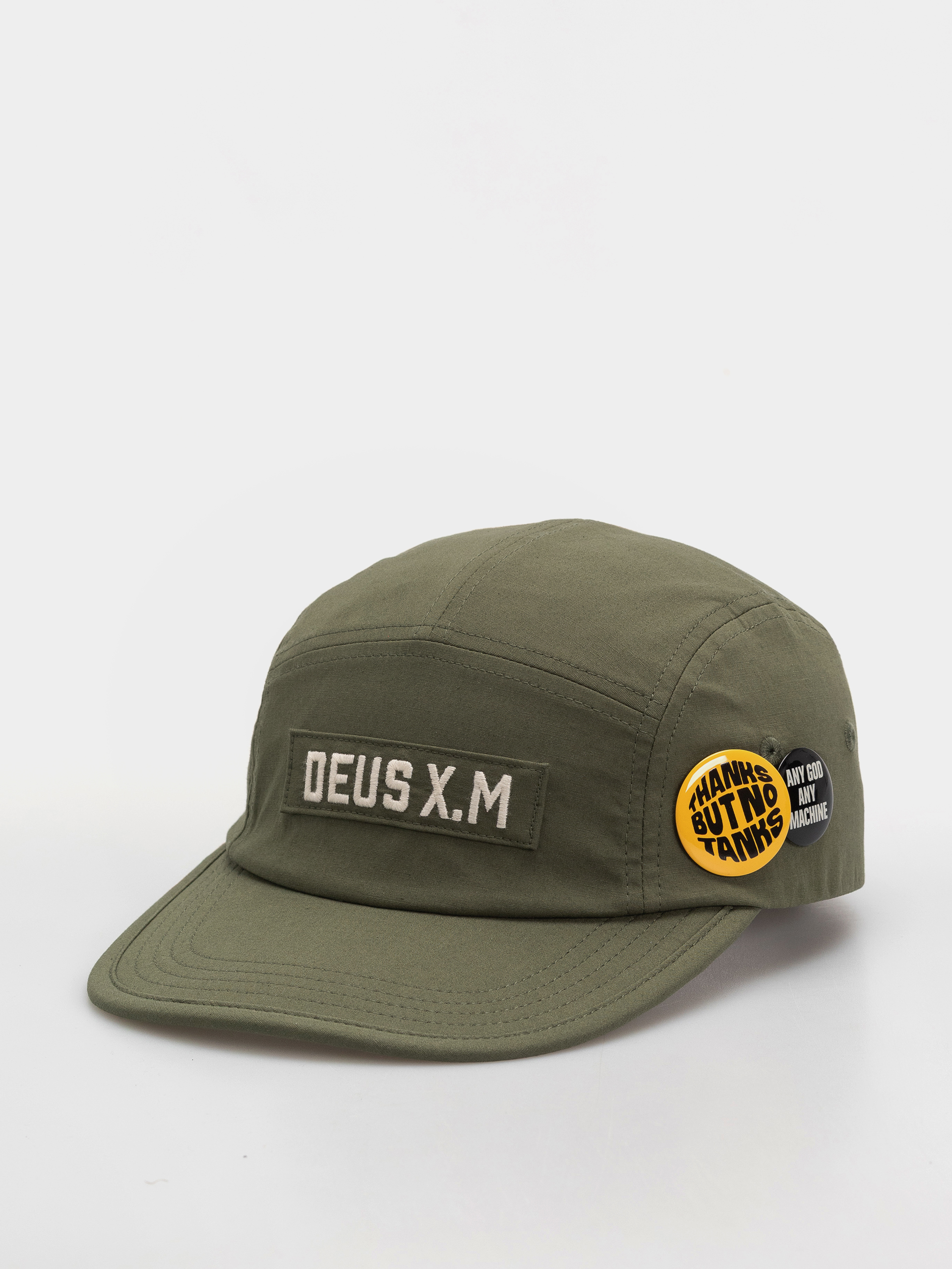 Kšiltovka  Deus Ex Machina Power 5 Panel (pine green)