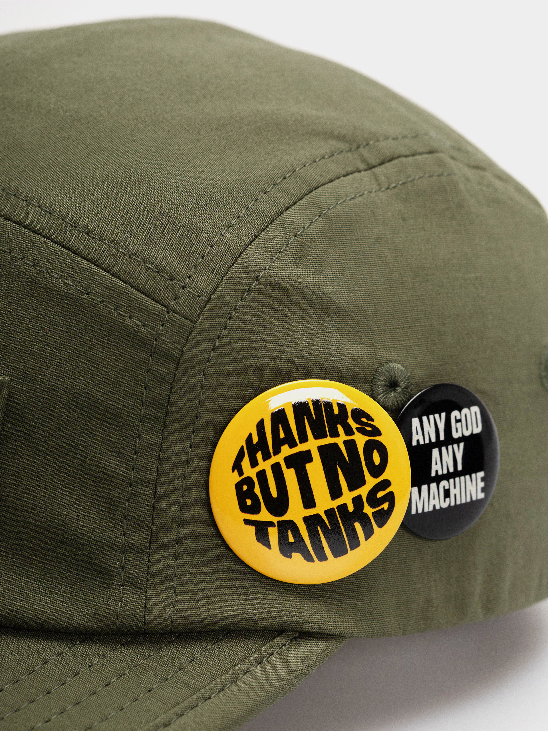 Kšiltovka  Deus Ex Machina Power 5 Panel (pine green)