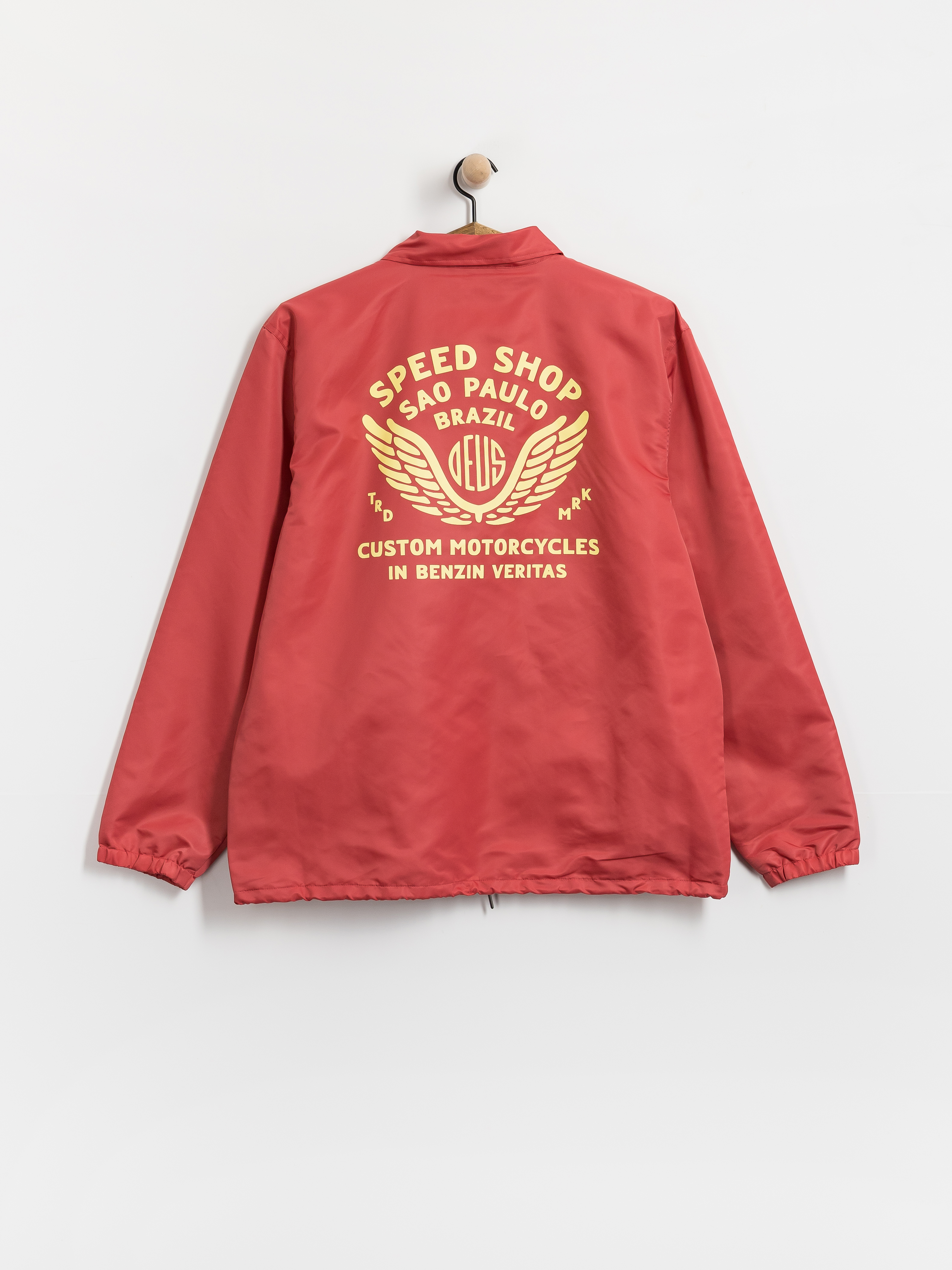 Bunda Deus Ex Machina Munificence Nylon Coach (melon red)