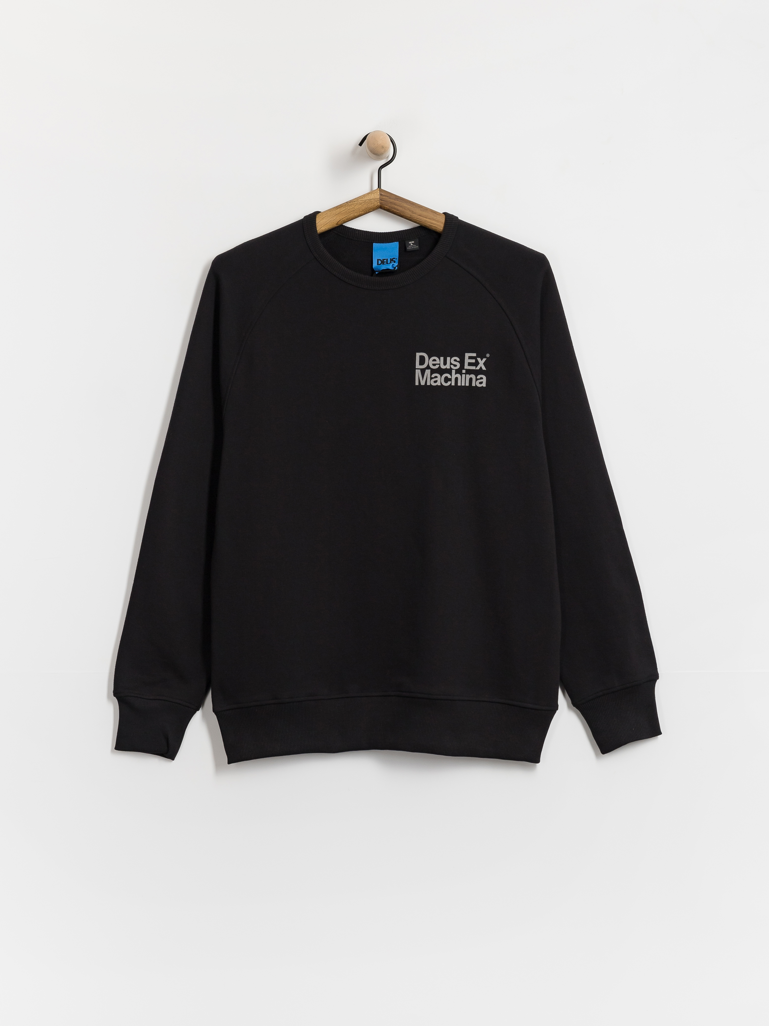 Mikina Deus Ex Machina Plenty Good Crew (black)