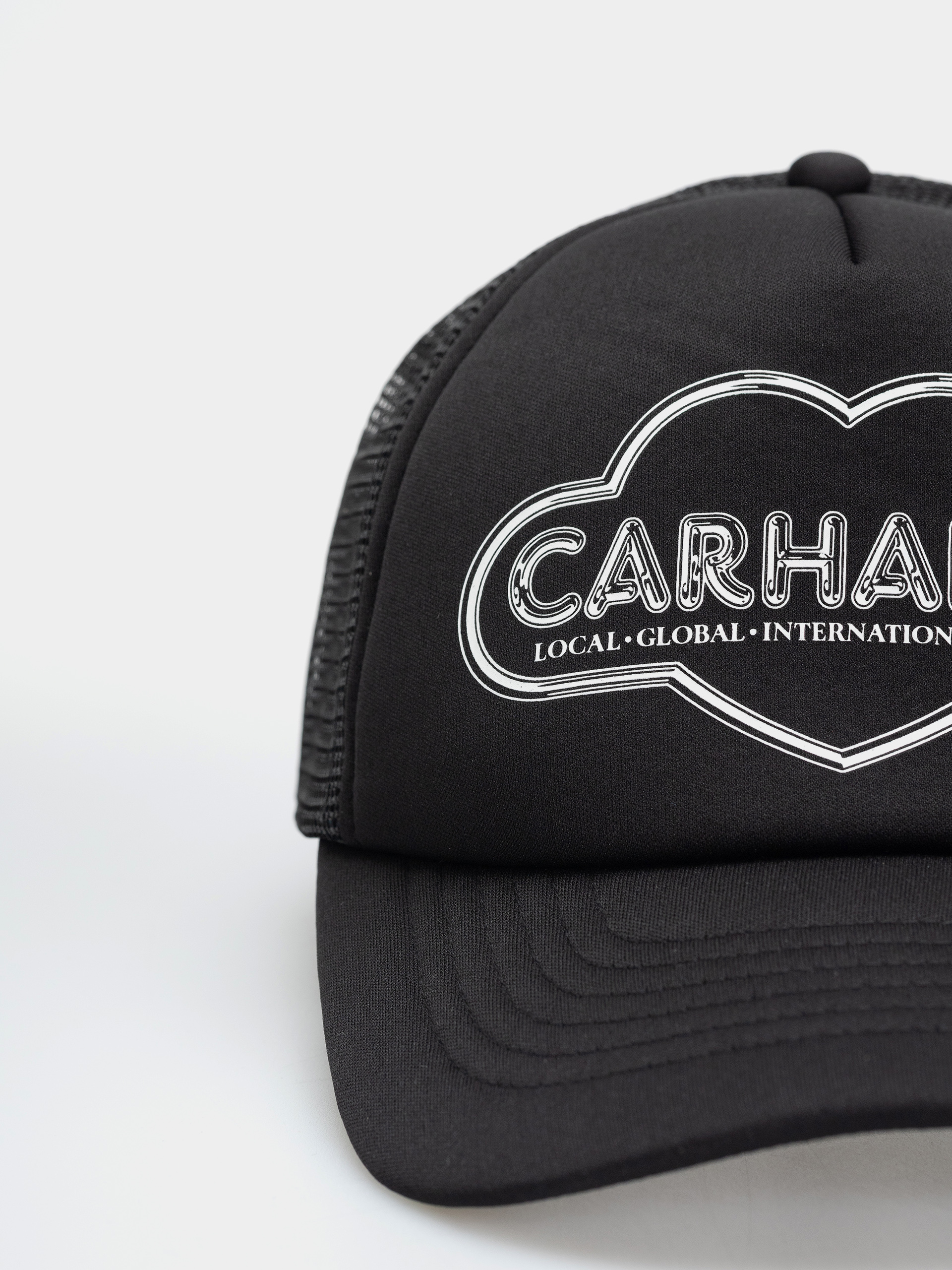 Kšiltovka  Carhartt WIP Cloud Heart Trucker (black)