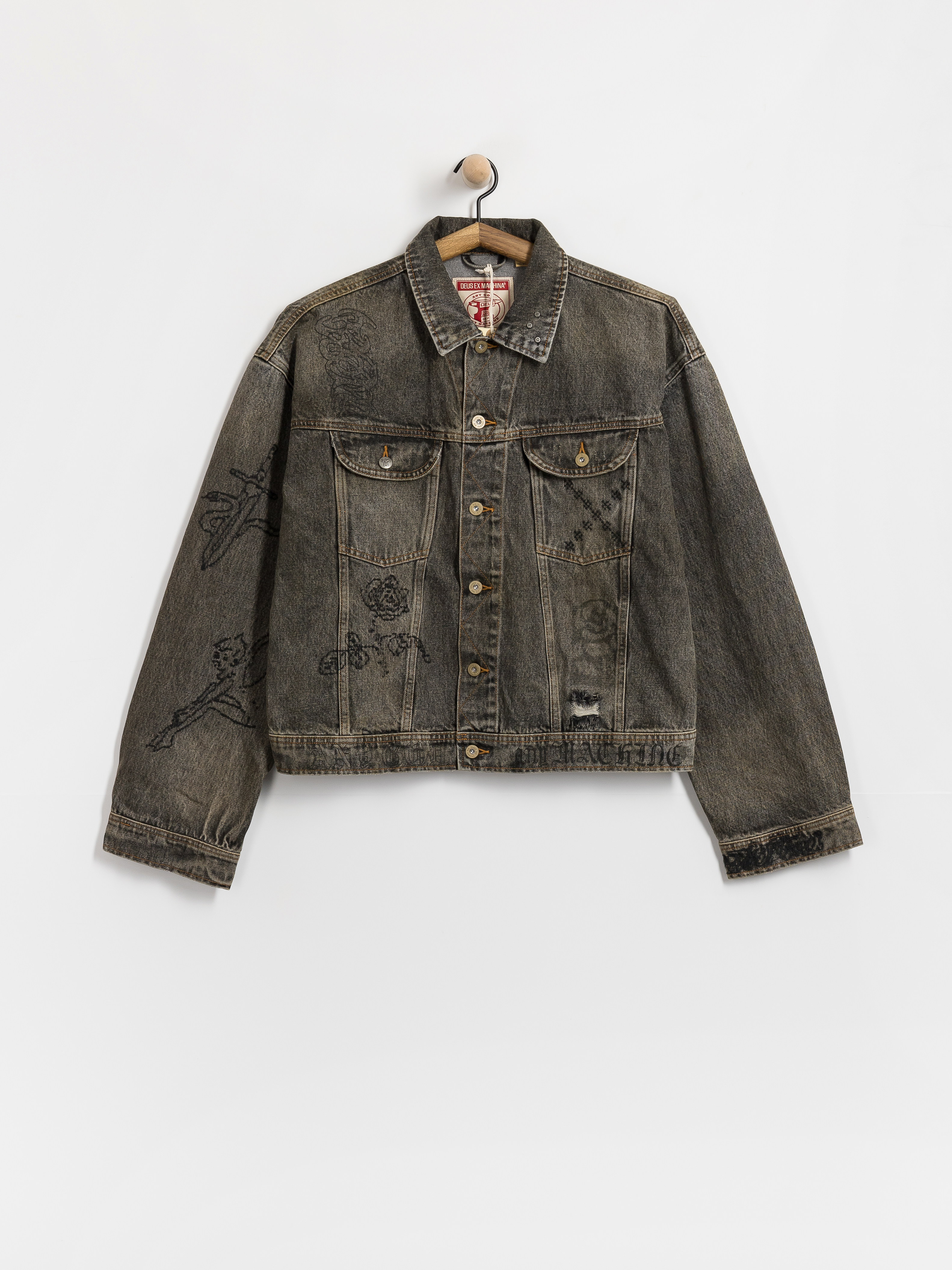 Bunda Deus Ex Machina Mephistopheles Noir (dirty anthracite)