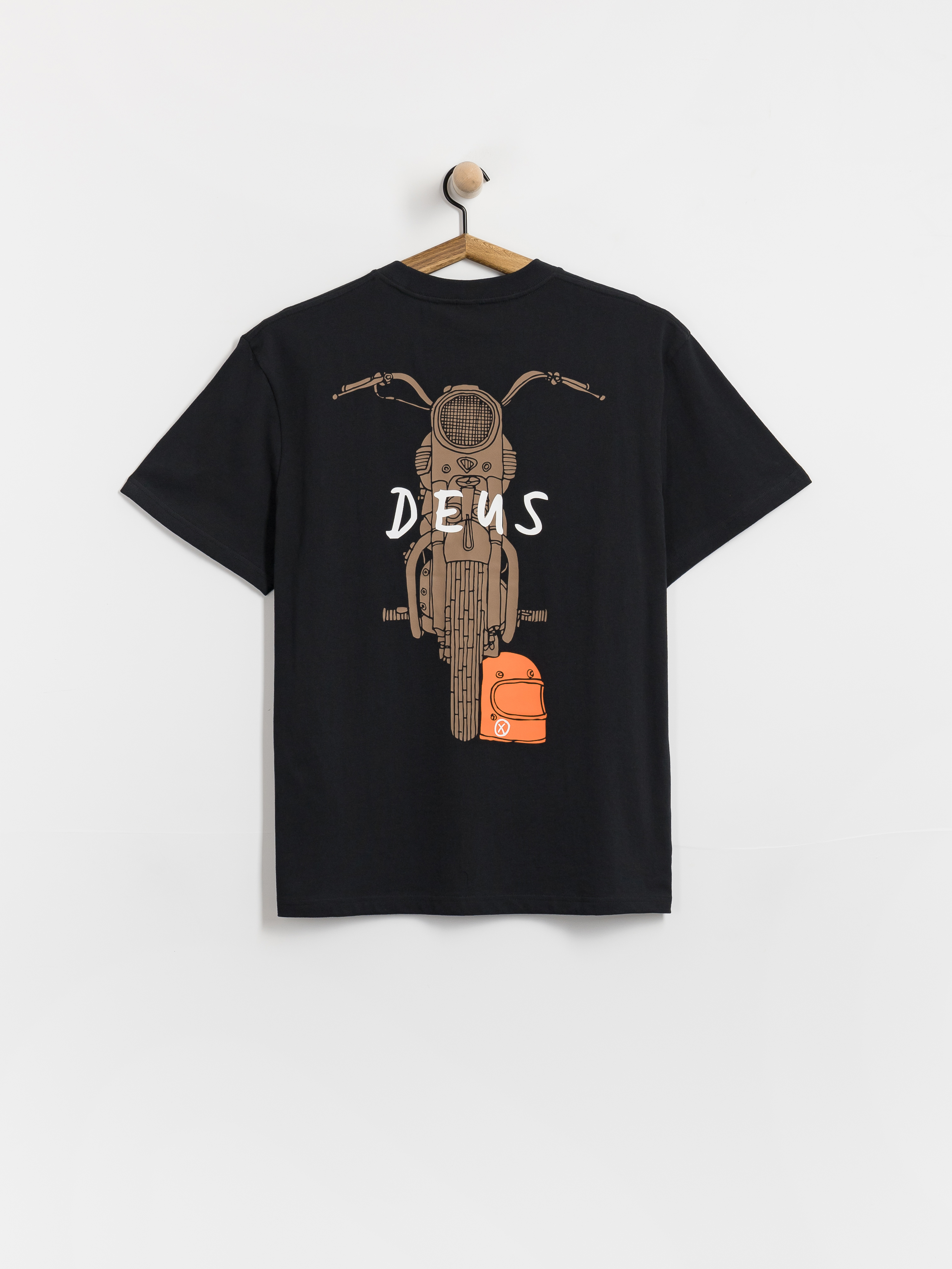 Tričko Deus Ex Machina Frontage (black)