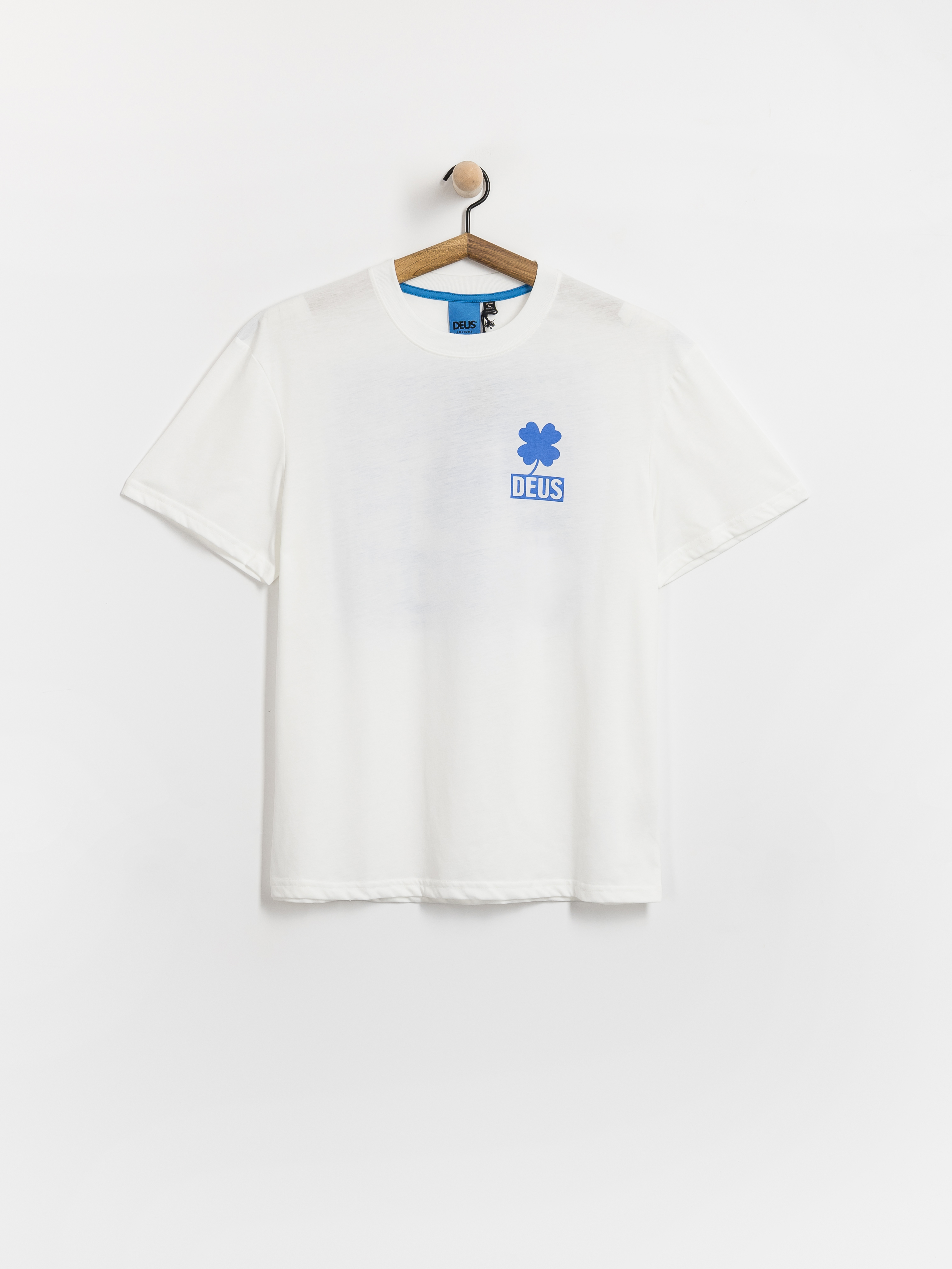 Tričko Deus Ex Machina Quad (vintage white)