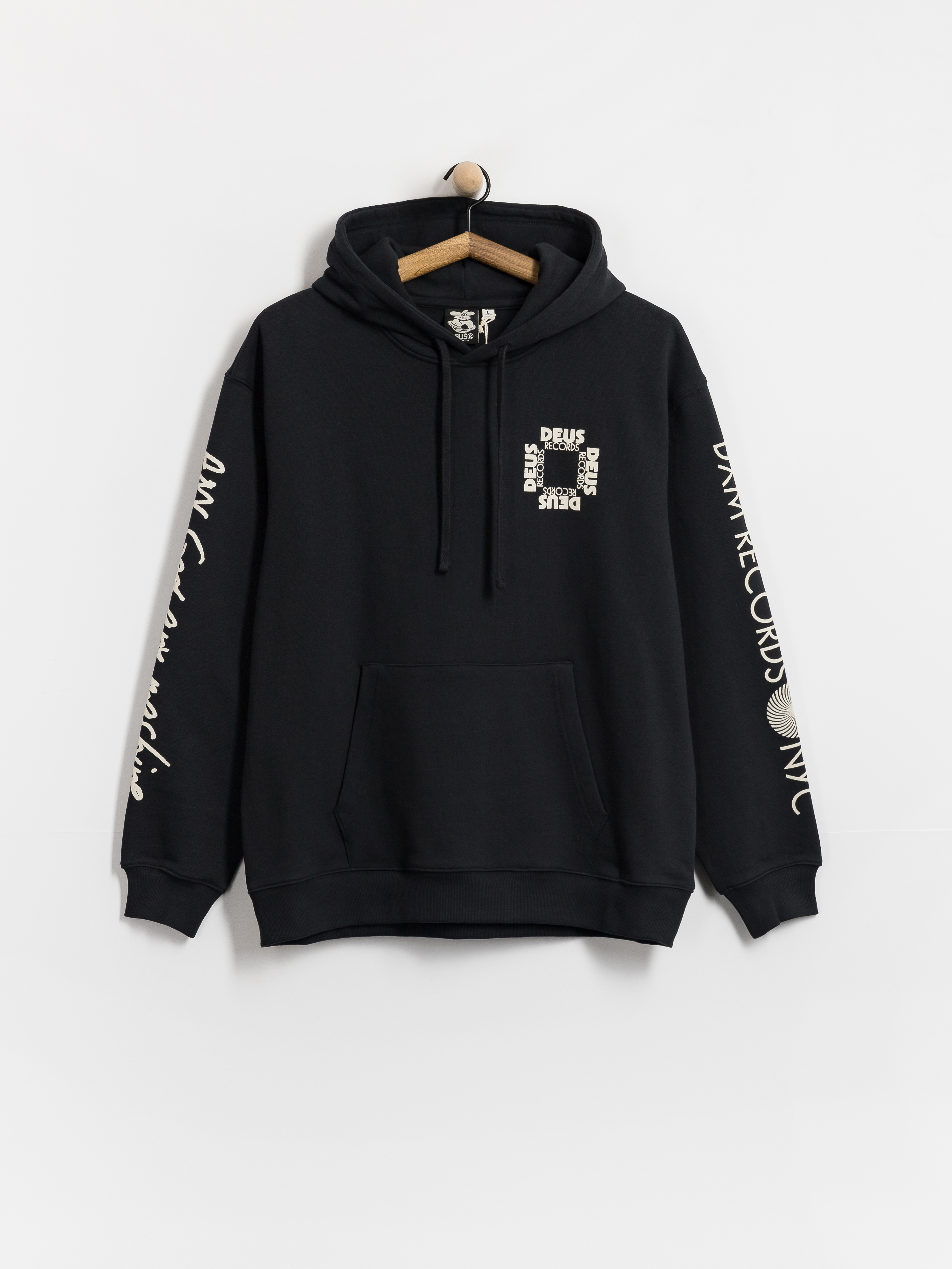 Mikina s kapucí Deus Ex Machina Defacto HD (black)