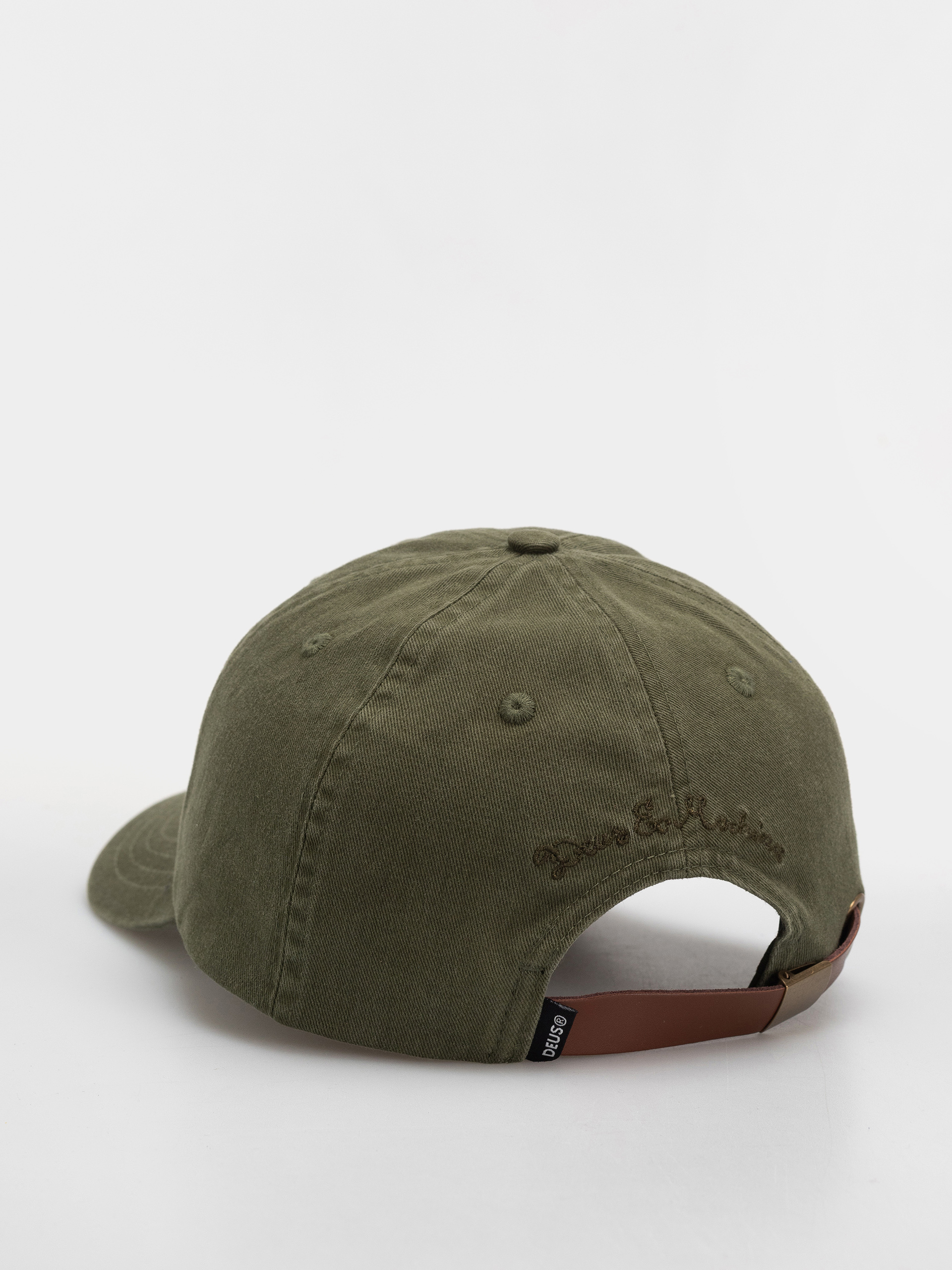 Kšiltovka  Deus Ex Machina Pill Logo Dad (pine green)
