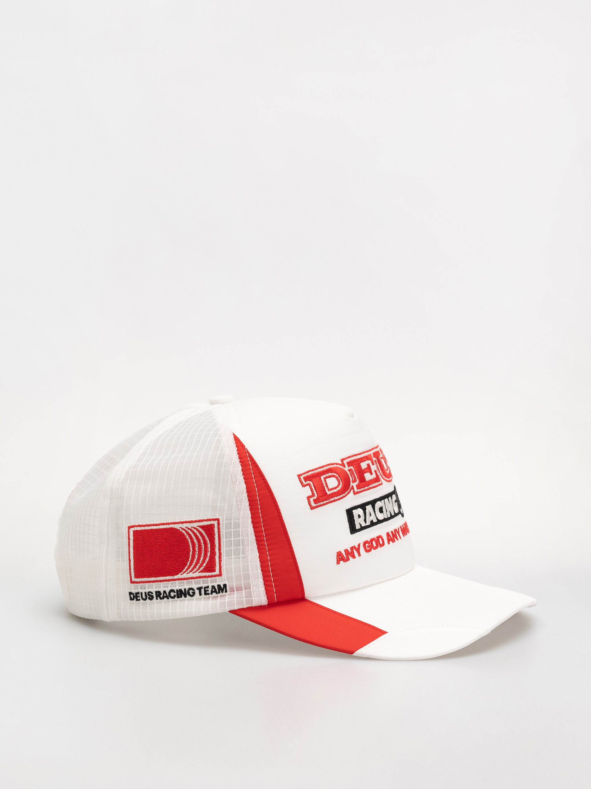 Kšiltovka  Deus Ex Machina MX (white)