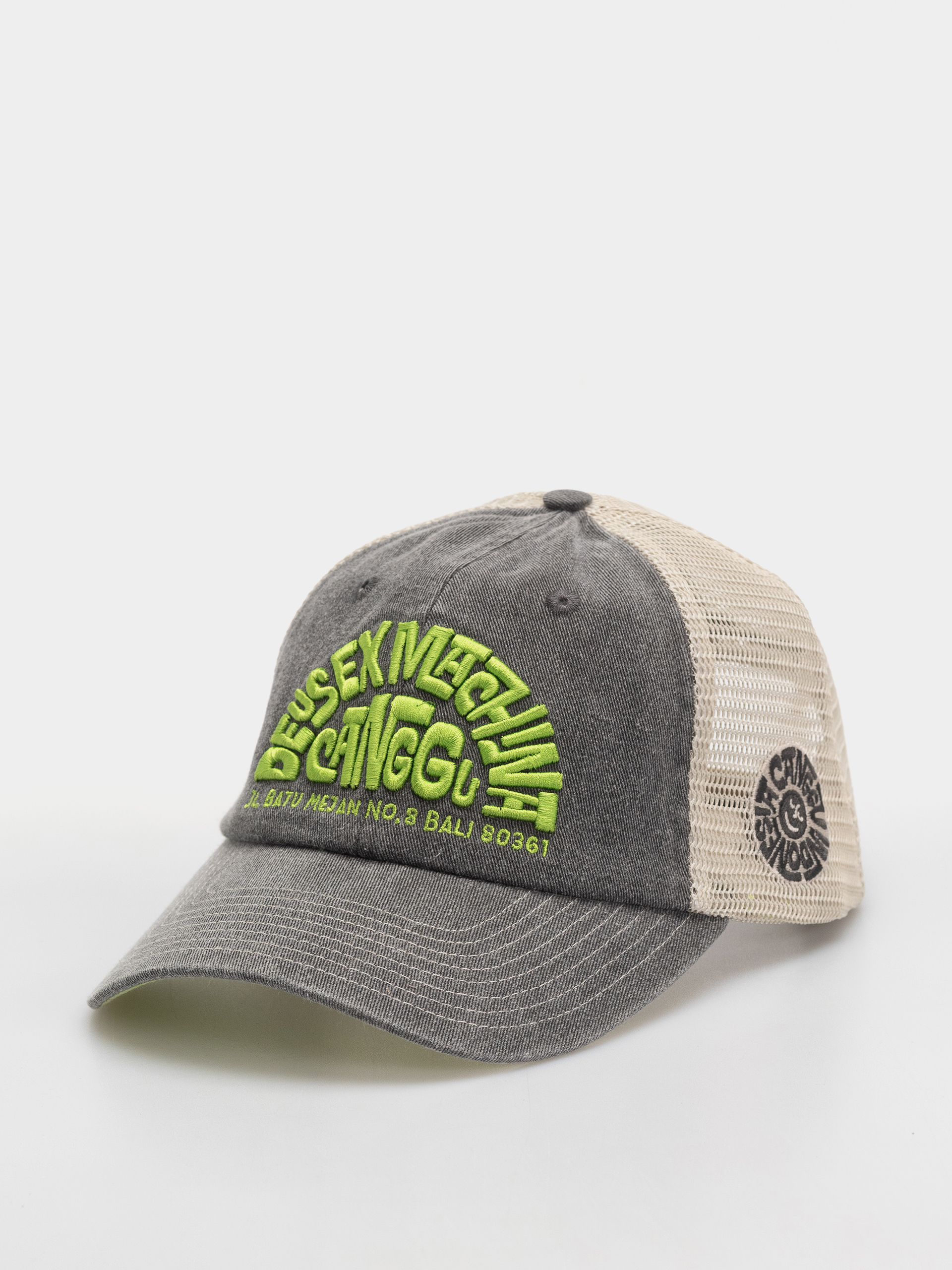 Kšiltovka  Deus Ex Machina Canggu Address (anthracite)