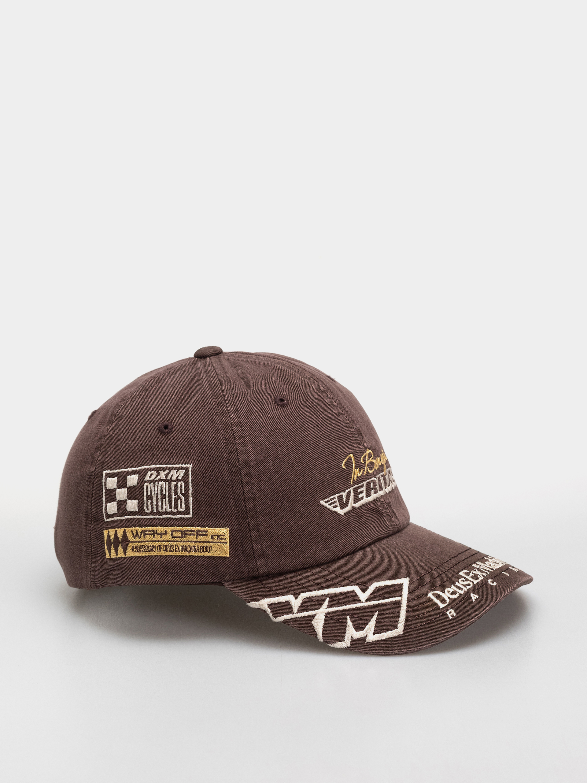 Kšiltovka  Deus Ex Machina Ace Moto (brown)