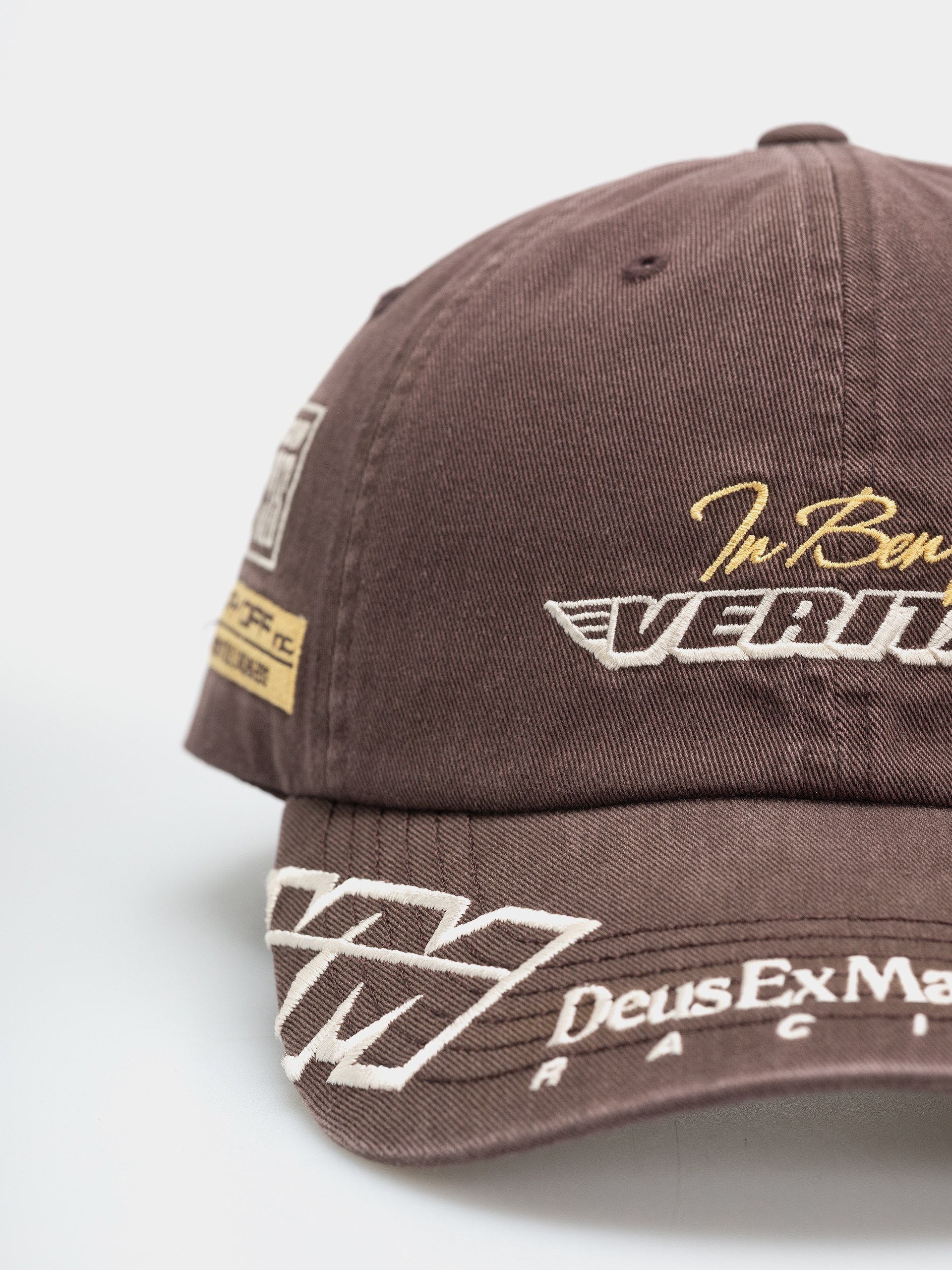 Kšiltovka  Deus Ex Machina Ace Moto (brown)