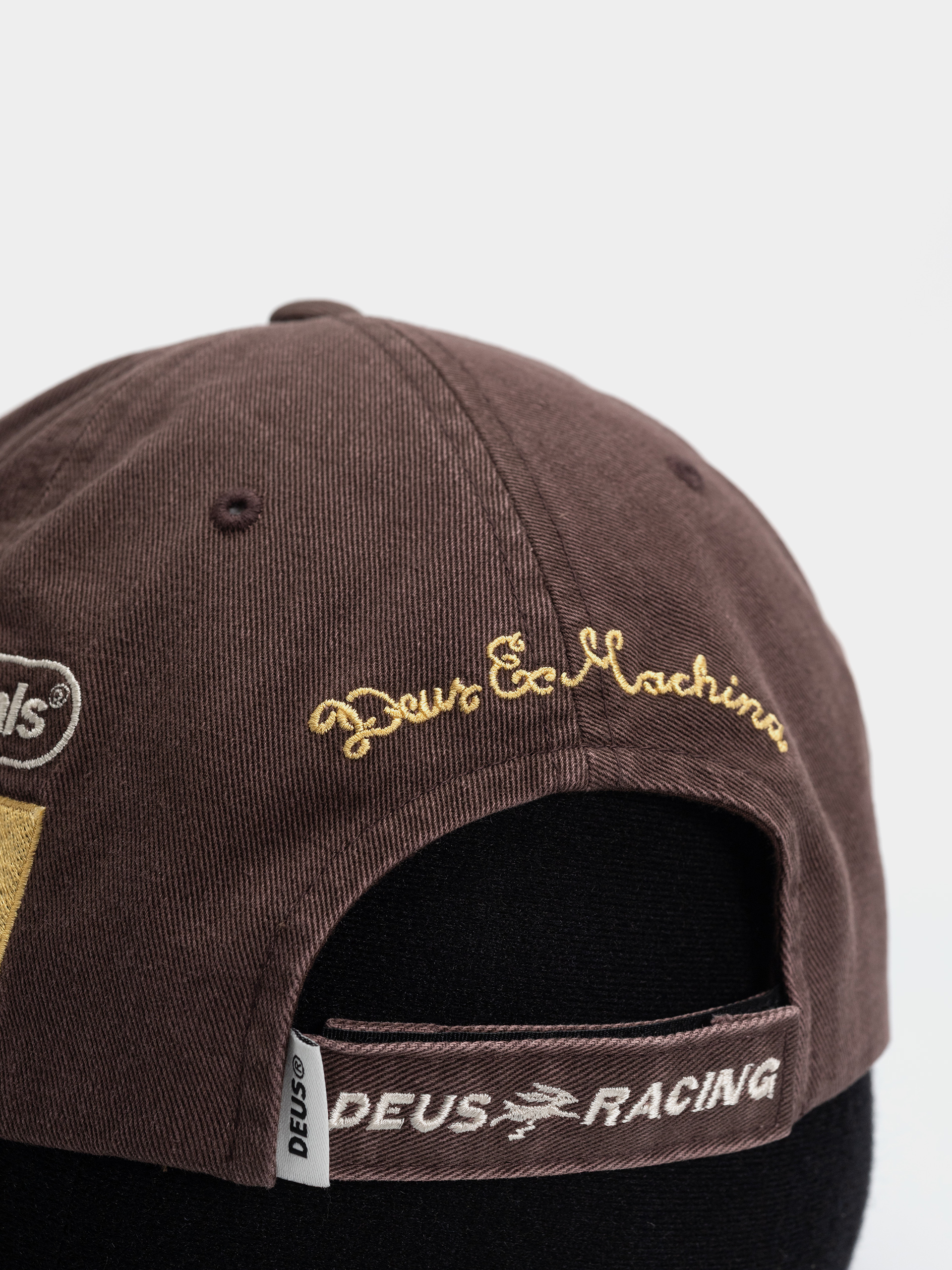 Kšiltovka  Deus Ex Machina Ace Moto (brown)