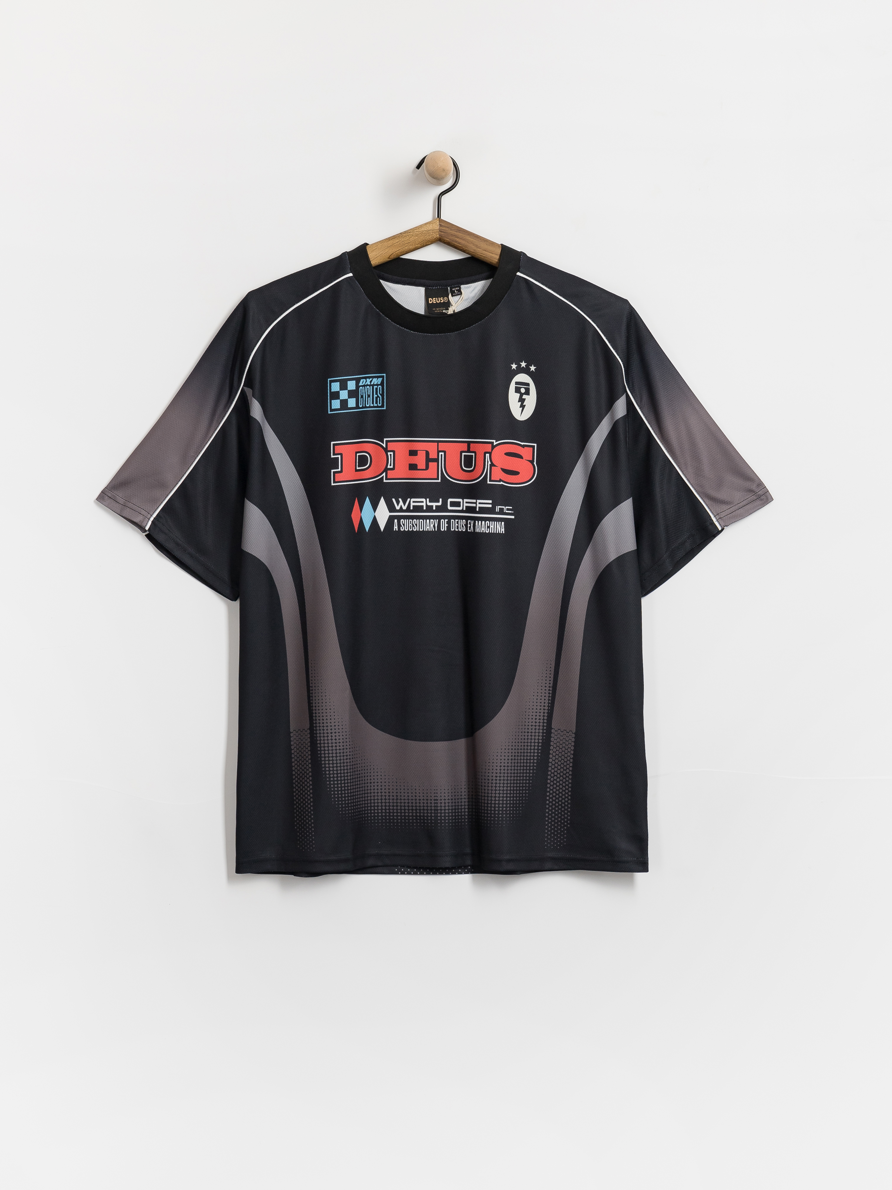 Tričko Deus Ex Machina Enduro Ss Moto Jersey (black)